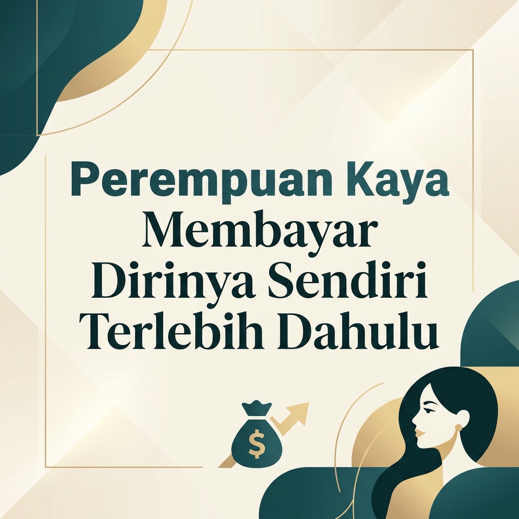 Perempuan Kaya Membayar Dirinya Sendiri Terlebih Dahulu