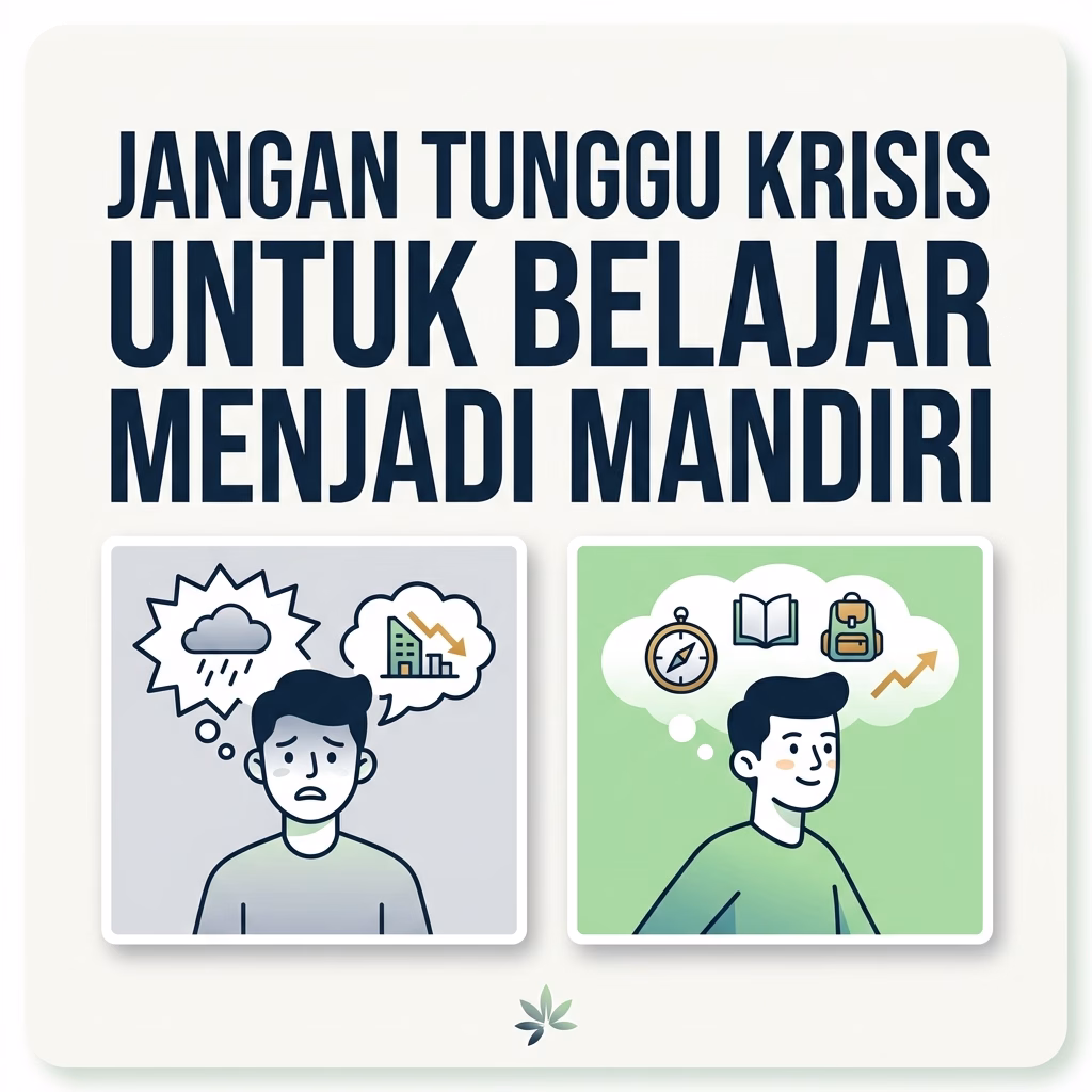 Jangan Tunggu Krisis untuk Belajar Menjadi Mandiri