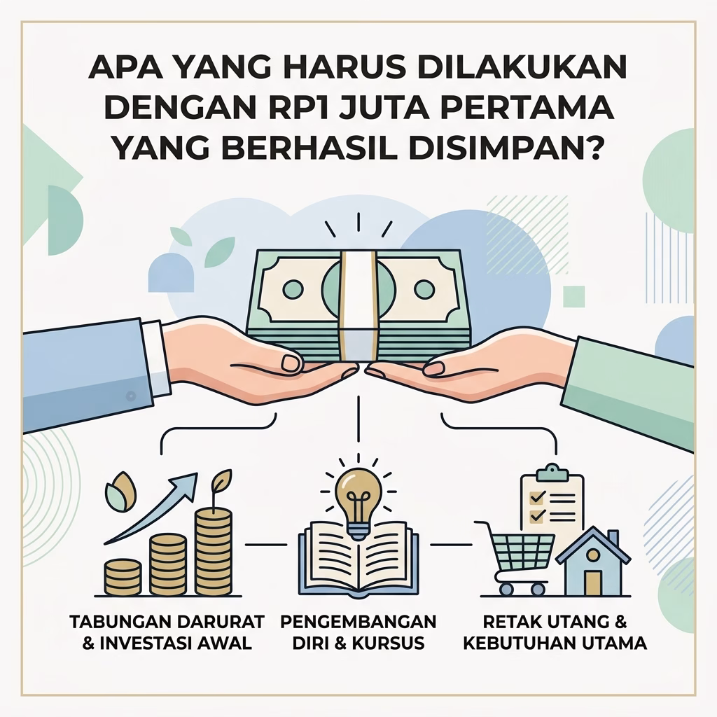 Apa yang Harus Dilakukan dengan Rp1 Juta Pertama