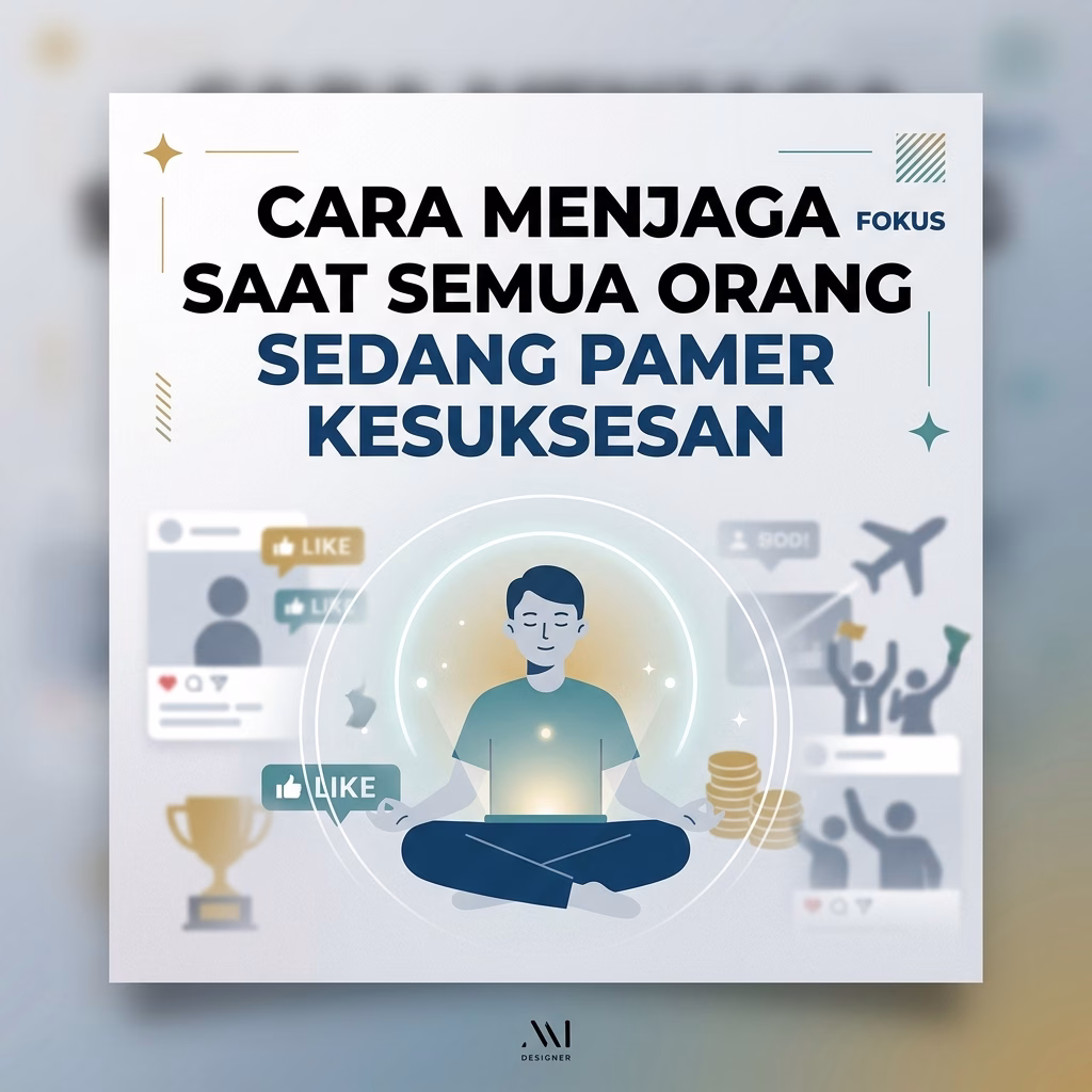 Cara Menjaga Fokus Saat Semua Orang Sedang Pamer