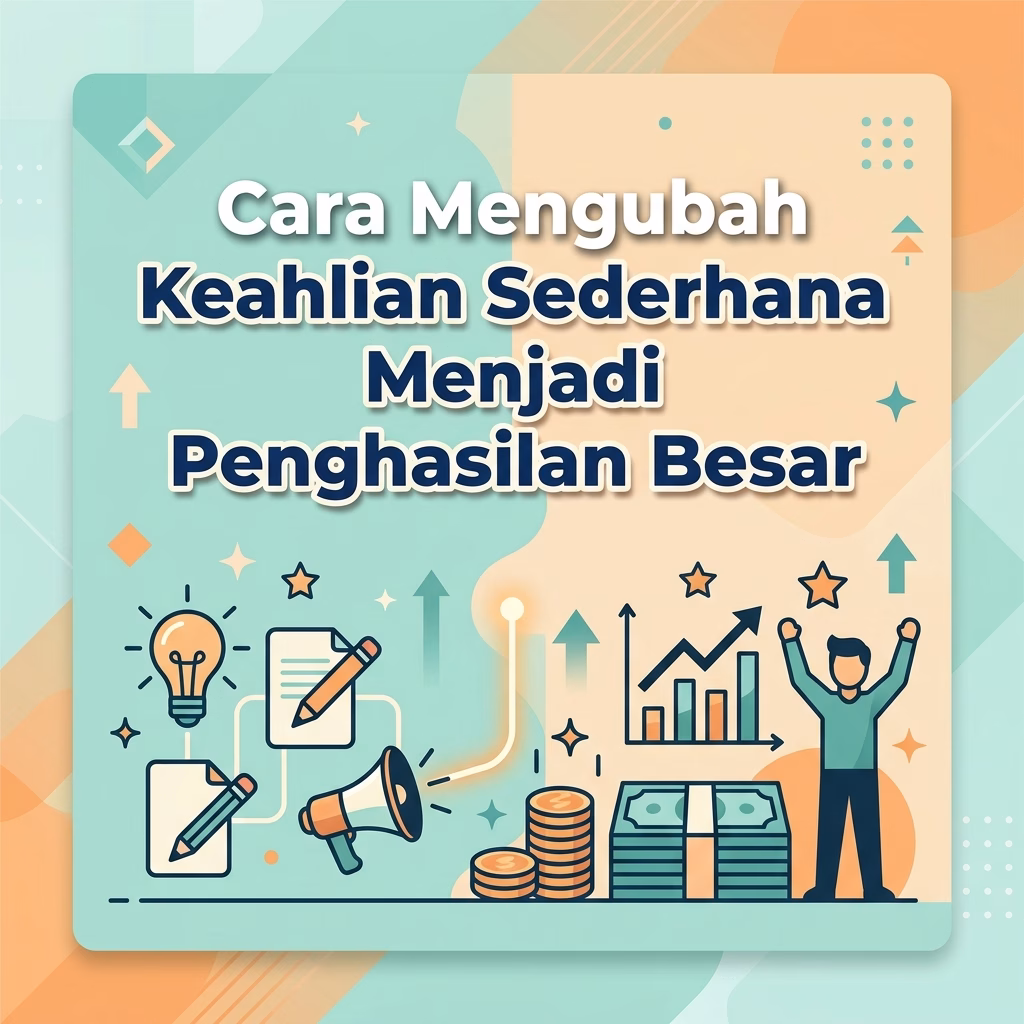 Cara Mengubah Keahlian Sederhana Menjadi Penghasilan Besar
