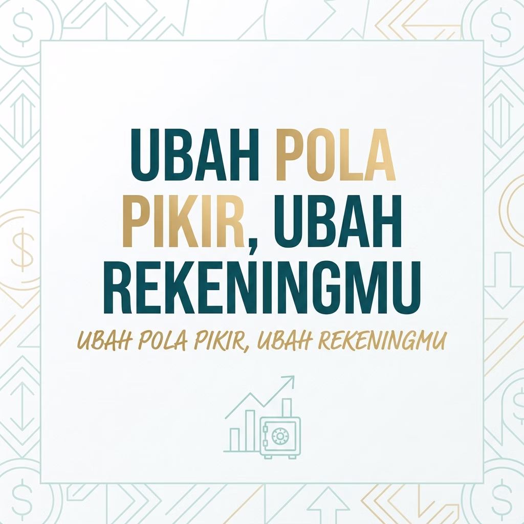 Ubah Pola Pikir, Ubah Rekeningmu