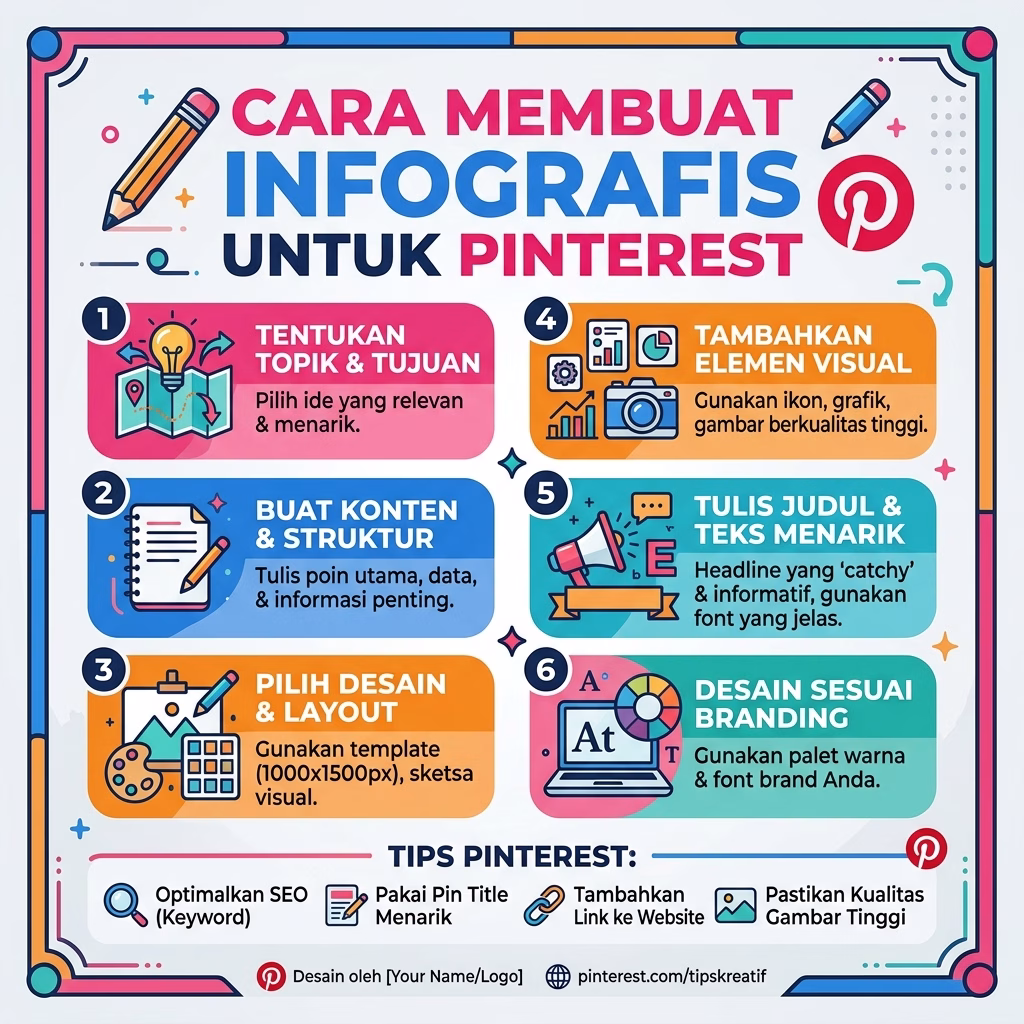 Cara Membuat Infografis untuk Pinterest