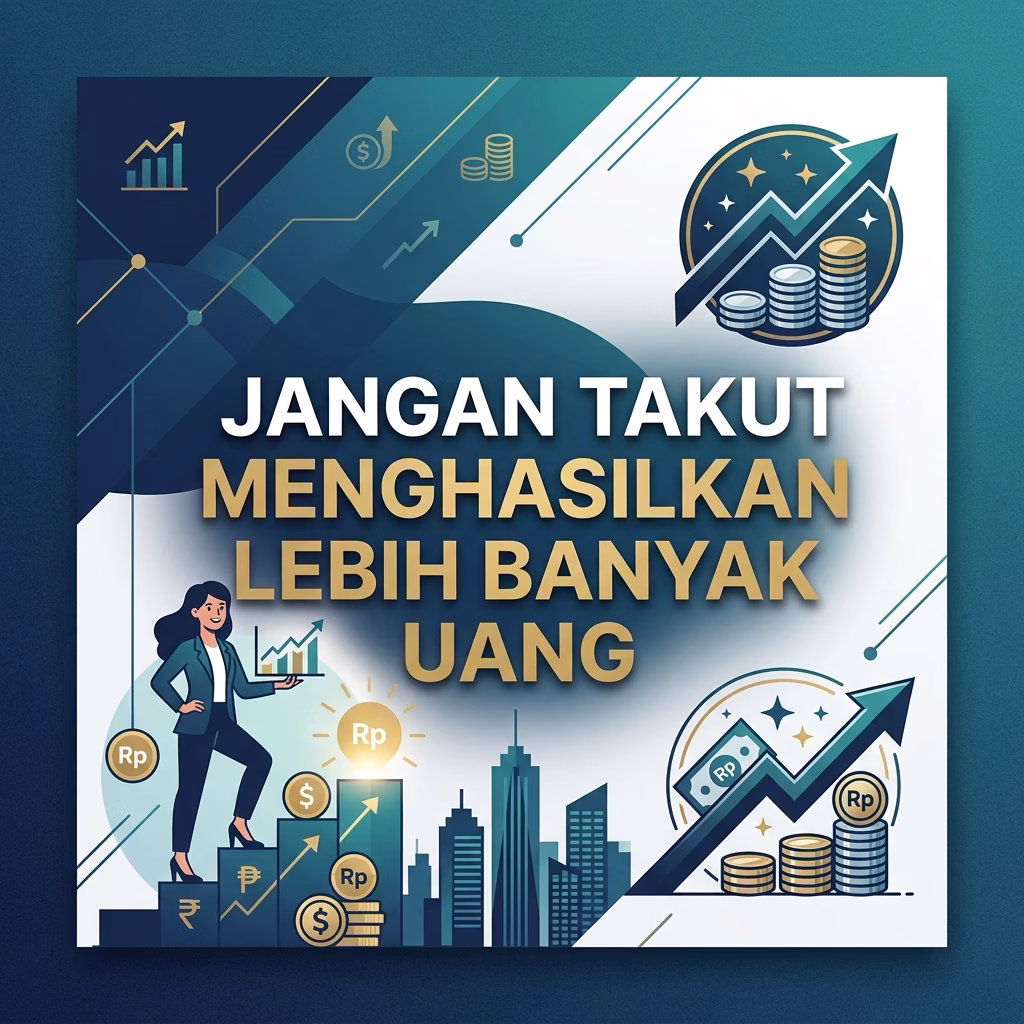Jangan Takut Menghasilkan Lebih Banyak Uang