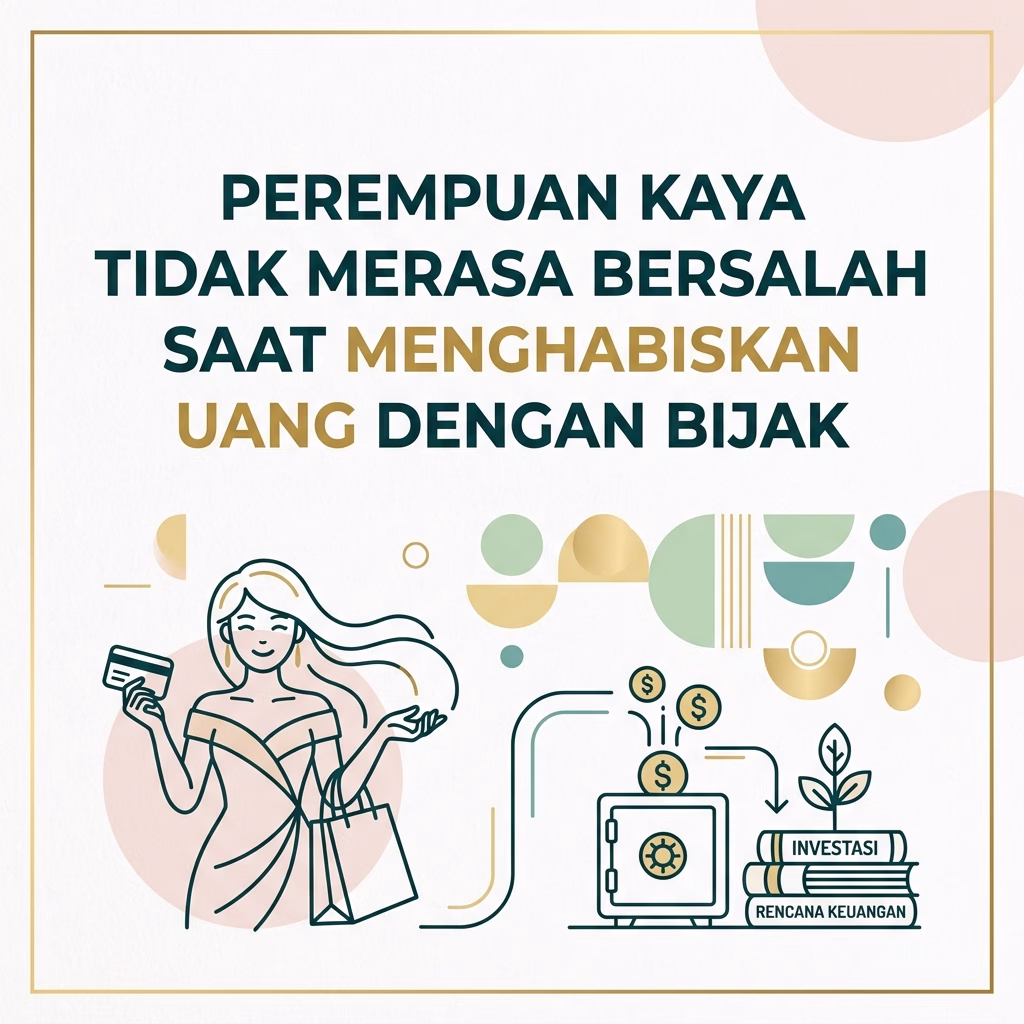 Perempuan Kaya Tidak Merasa Bersalah Saat Menghabiskan Uang