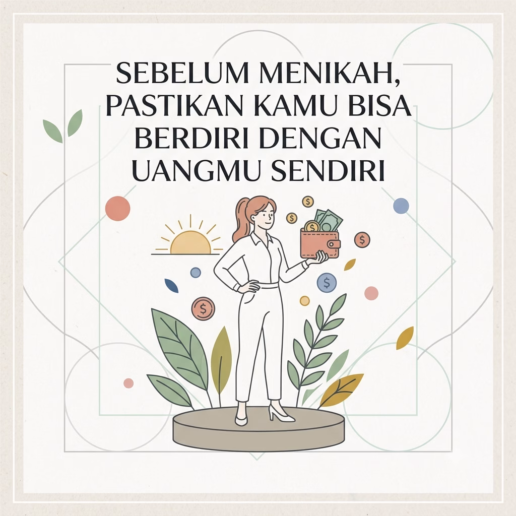 Sebelum Menikah, Pastikan Kamu Bisa dengan uangmu