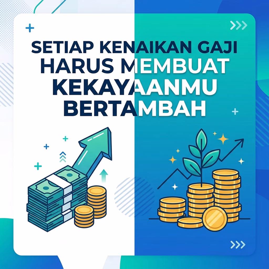 Setiap Kenaikan Gaji Harus Membuat Kekayaanmu Bertambah