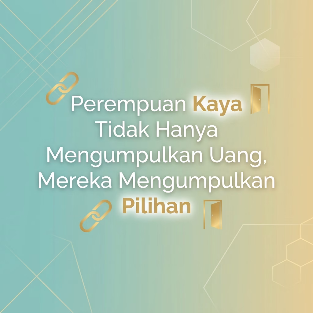 Perempuan Tidak Mengumpulkan Uang, Mengumpulkan Pilihan