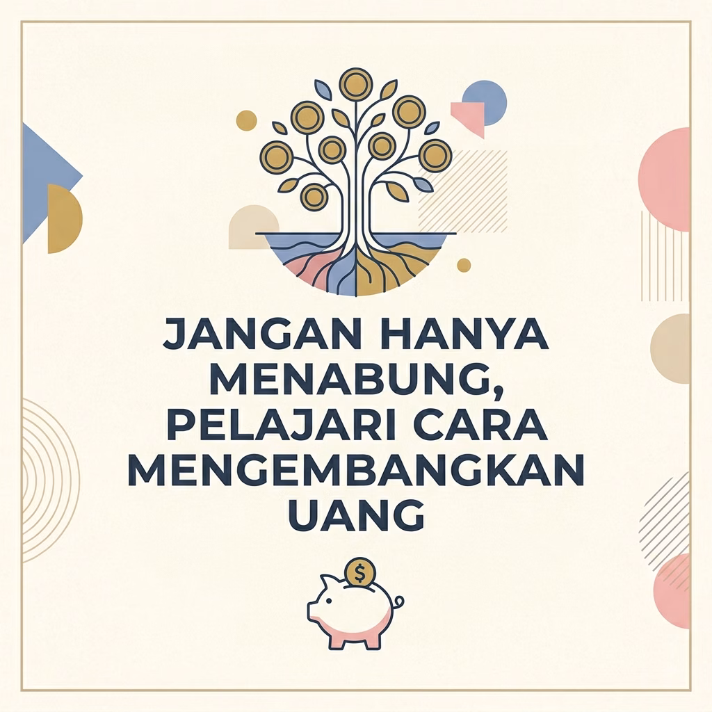 Jangan Hanya Menabung, Pelajari Cara Mengembangkan Uang