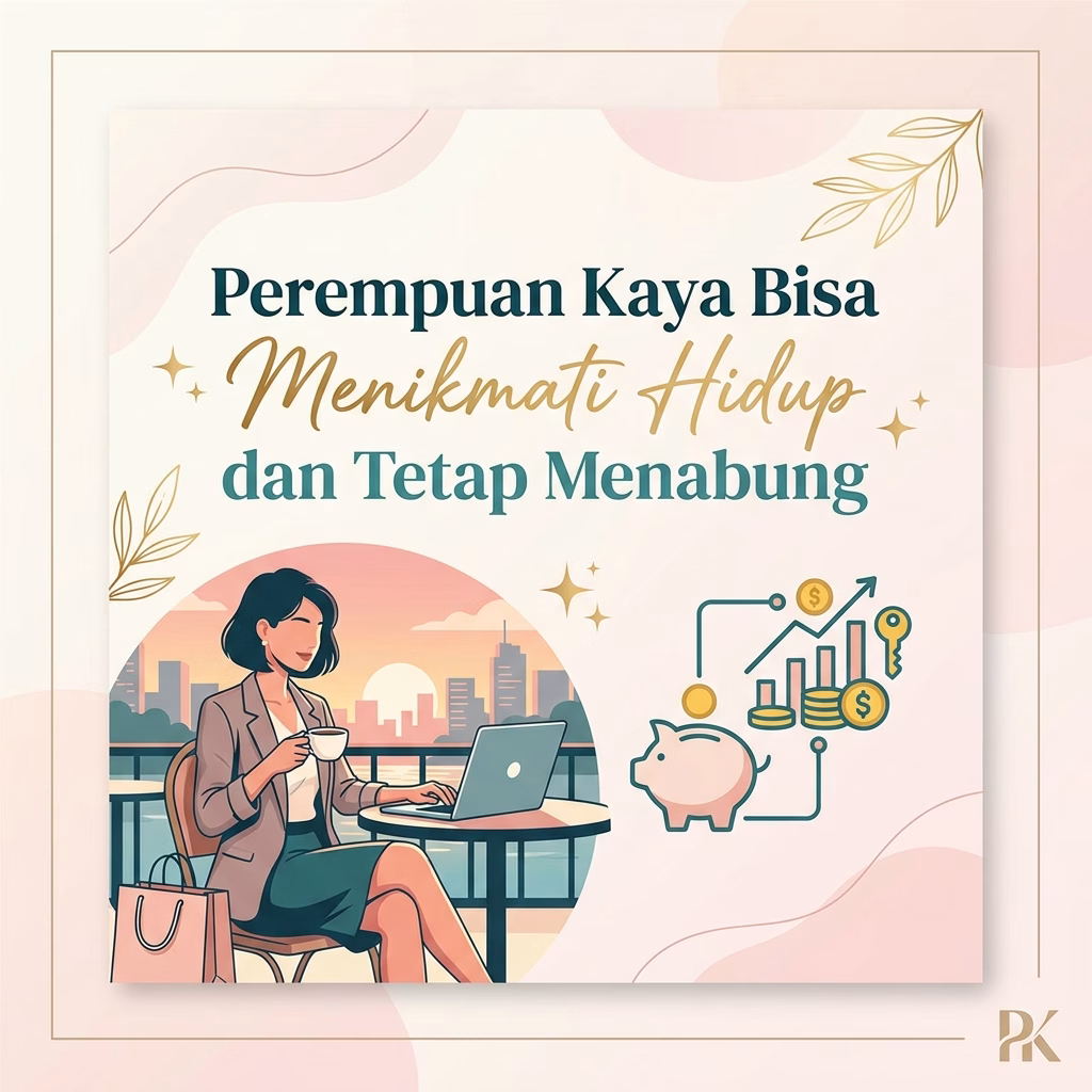Perempuan Kaya Bisa Menikmati Hidup dan Tetap Menabung