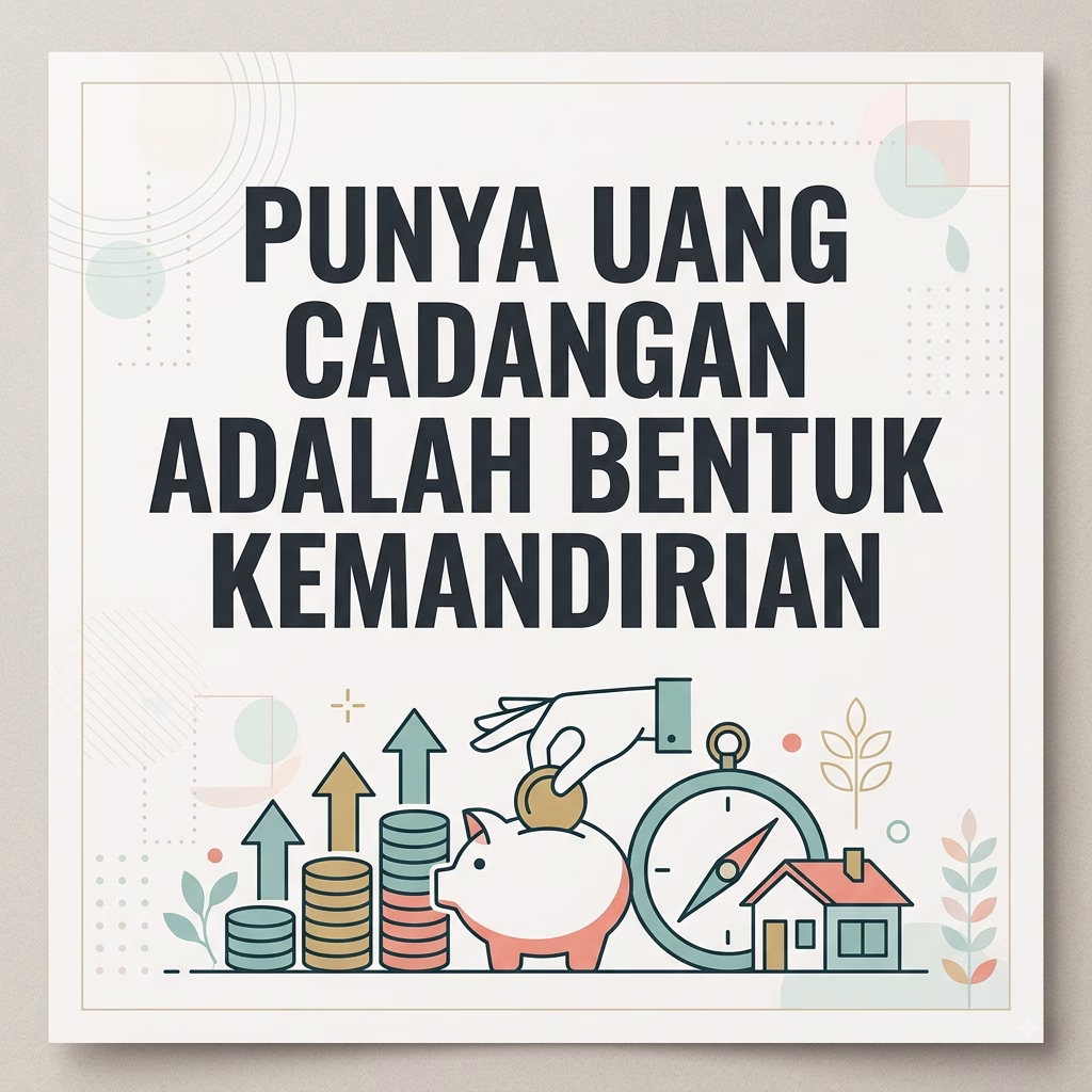 Punya Uang Cadangan Adalah Bentuk Kemandirian