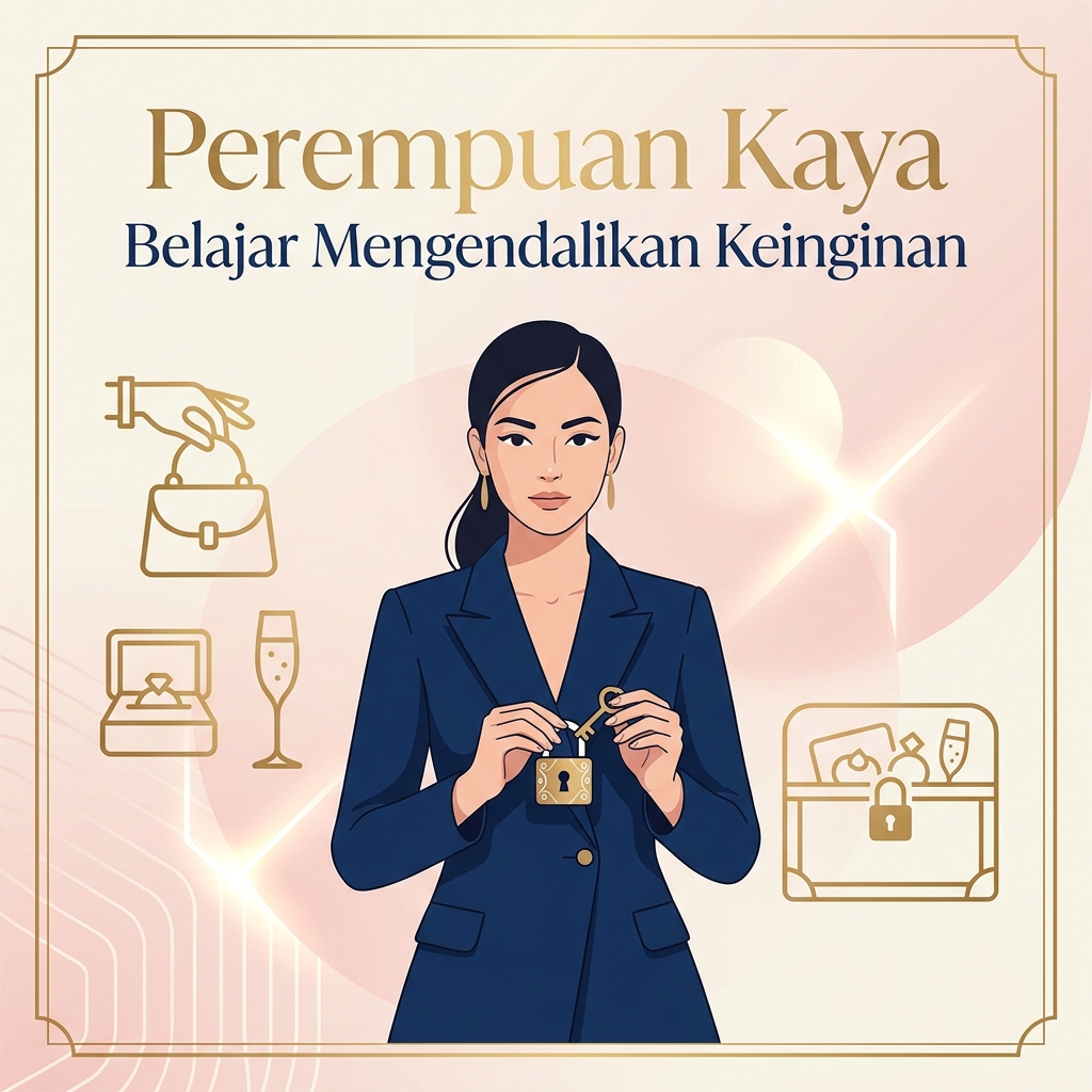 Perempuan Kaya Belajar Mengendalikan Keinginan