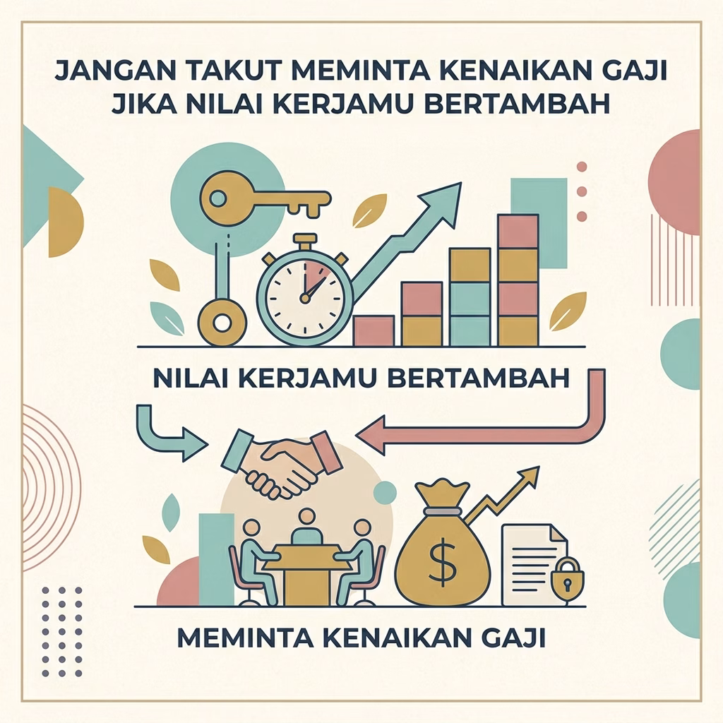 Jangan Takut Meminta Kenaikan Gaji Jika Nilai Kerjamu Bertambah
