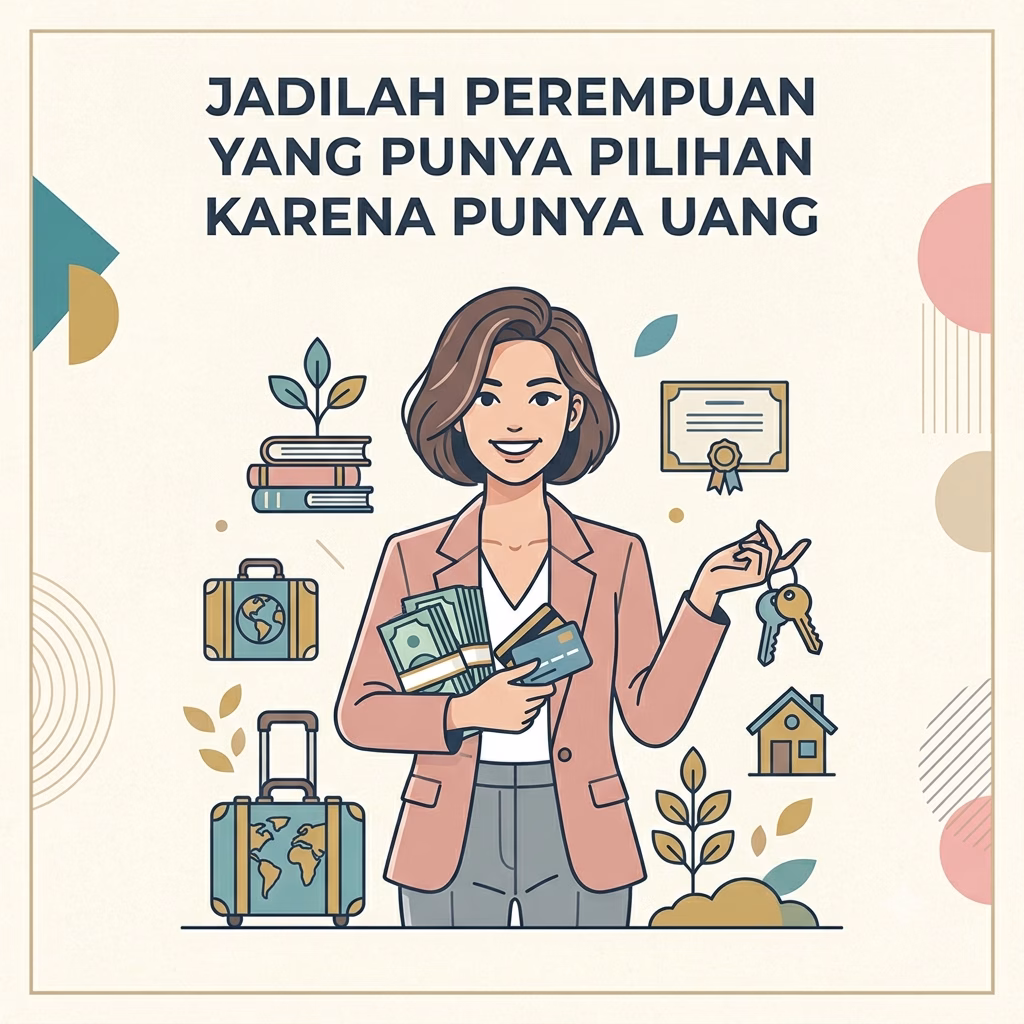 Jadilah Perempuan yang Punya Pilihan Karena Punya Uang