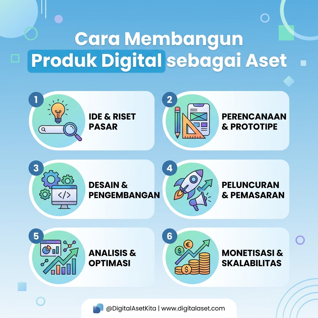 Cara Membangun Produk Digital sebagai Aset