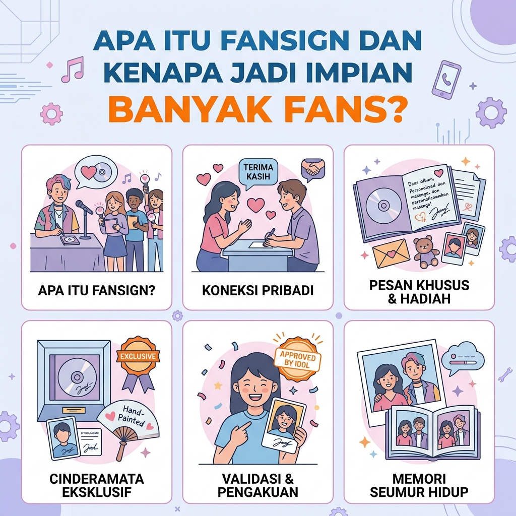 Apa Itu Fansign dan Kenapa Jadi Impian Banyak Fans?