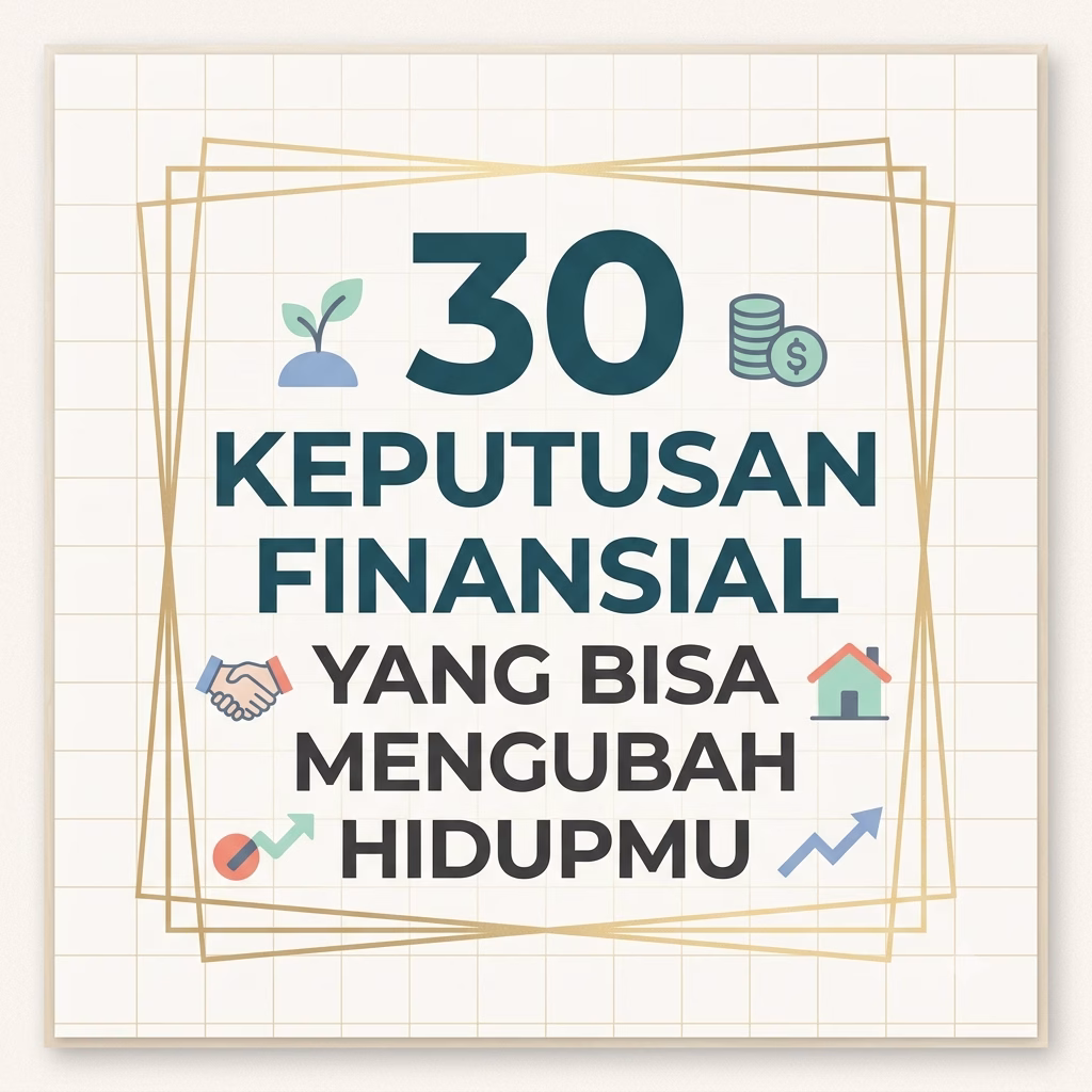 30 Keputusan Finansial yang Bisa Mengubah Hidupmu