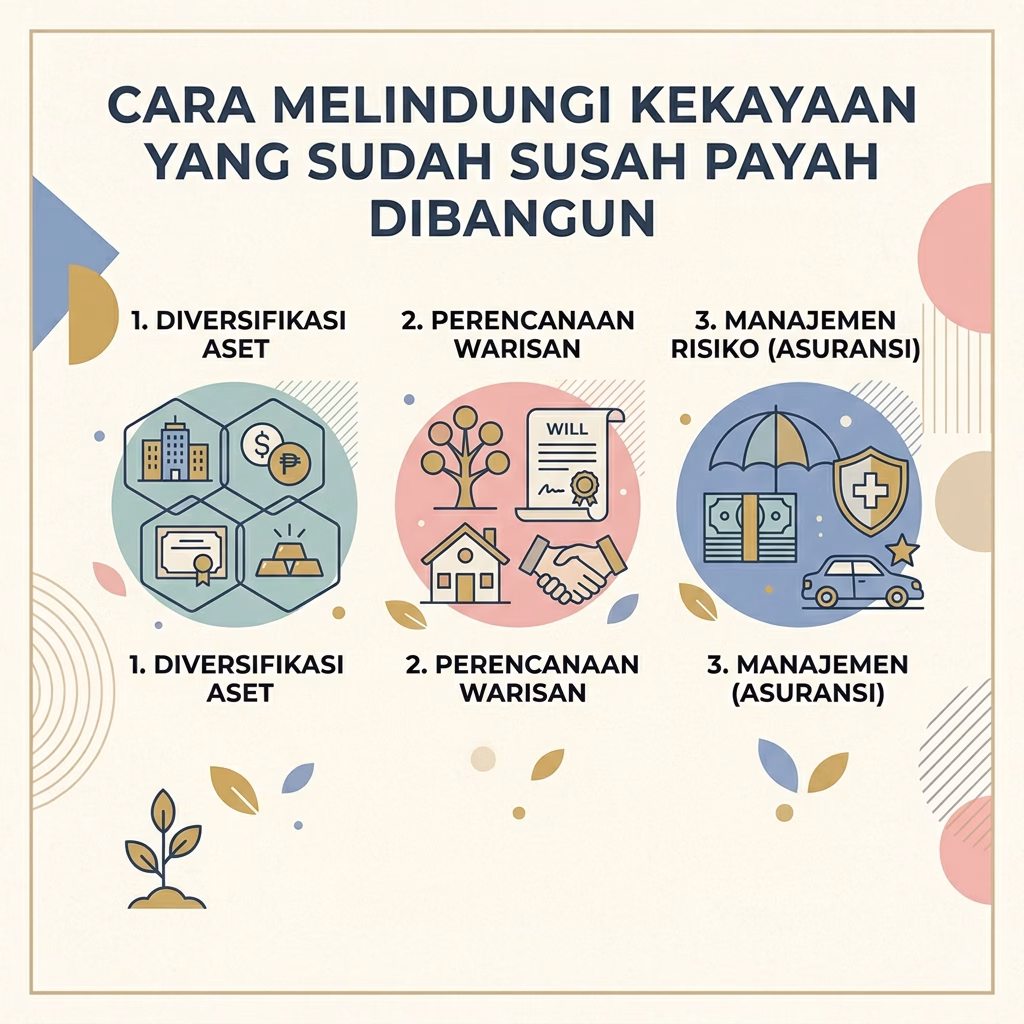 Cara Melindungi Kekayaan yang Sudah Susah Payah Dibangun