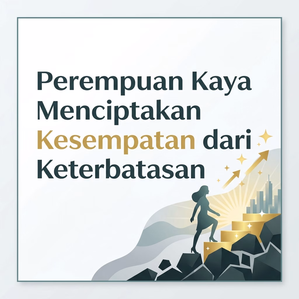 Perempuan Kaya Menciptakan Kesempatan dari Keterbatasan