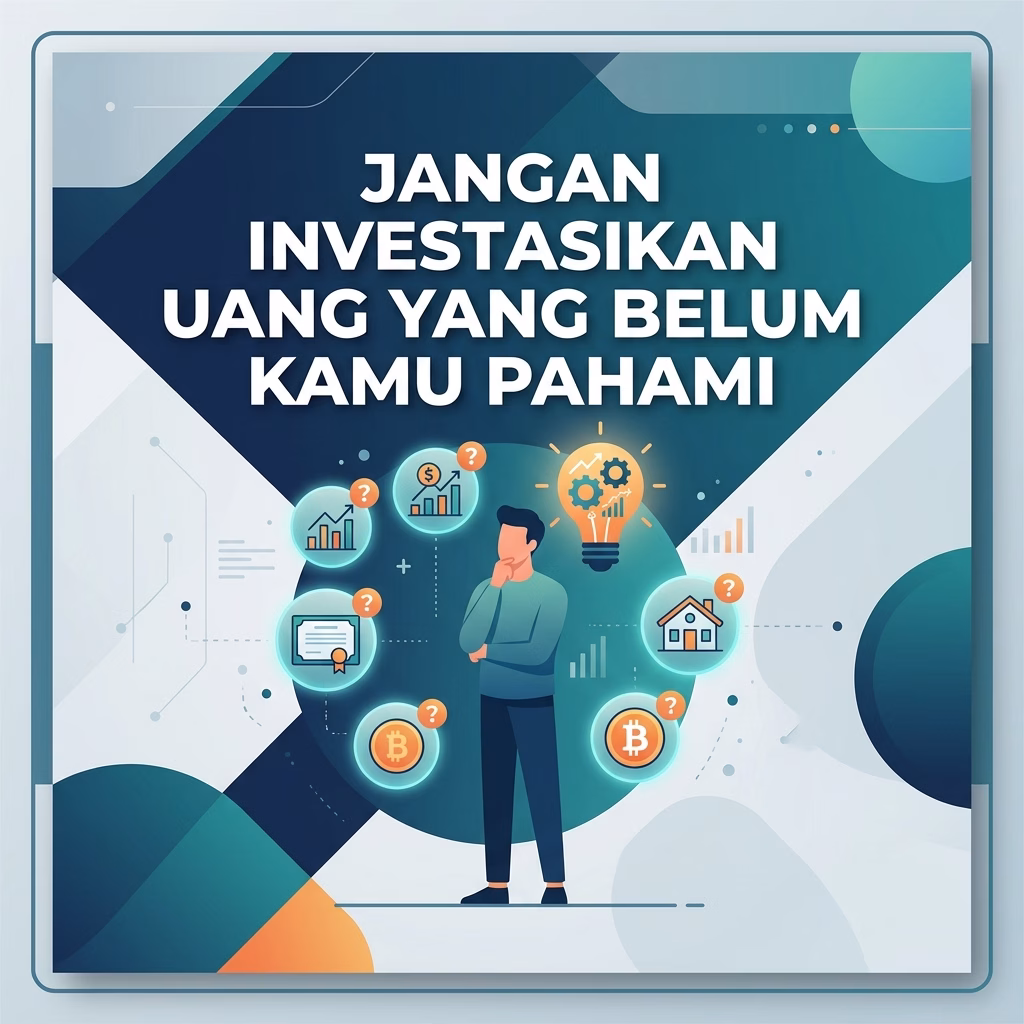 Jangan Investasikan Uang yang Belum Kamu Pahami