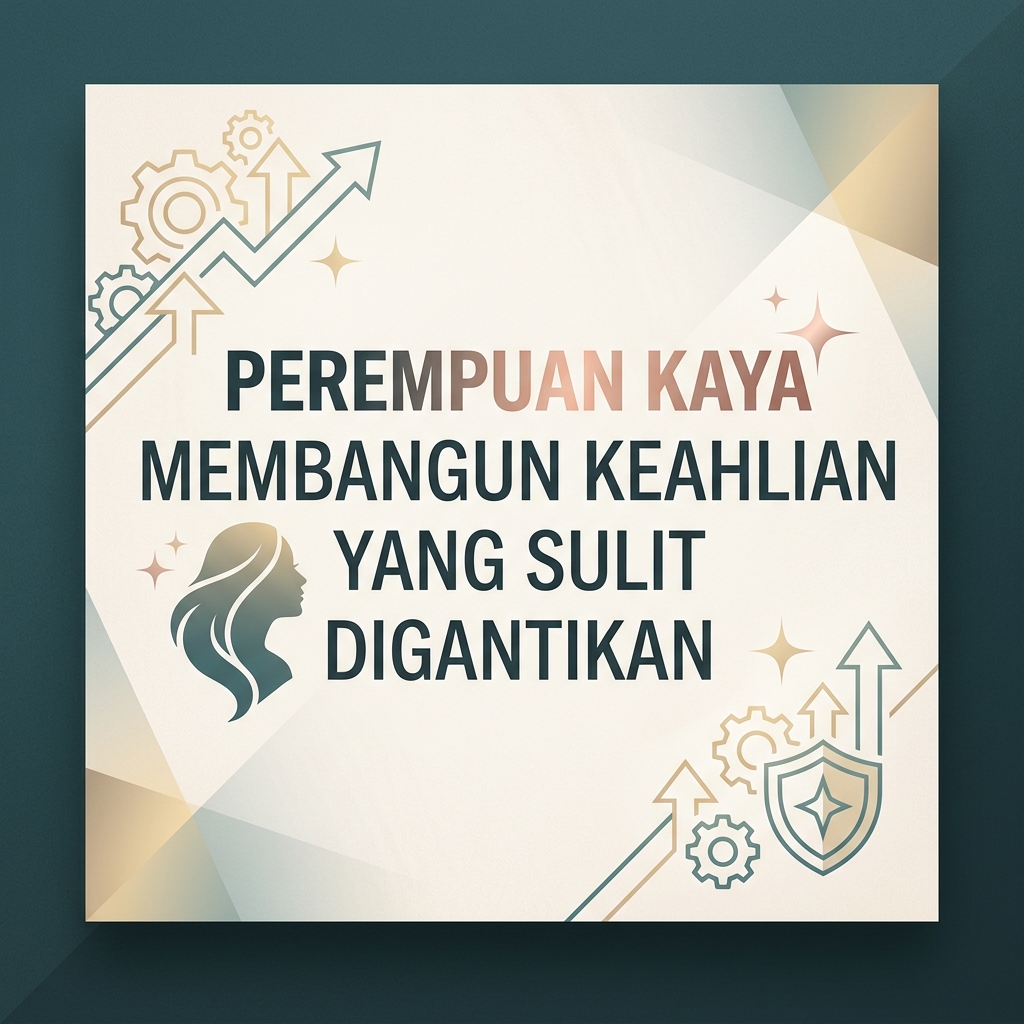 Perempuan Kaya Membangun Keahlian yang Sulit Digantikan
