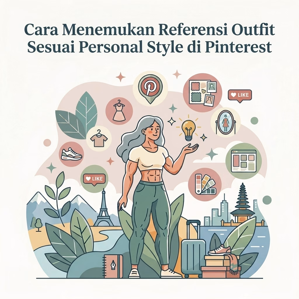 Menemukan Referensi Outfit Sesuai Personal Style di Pinterest