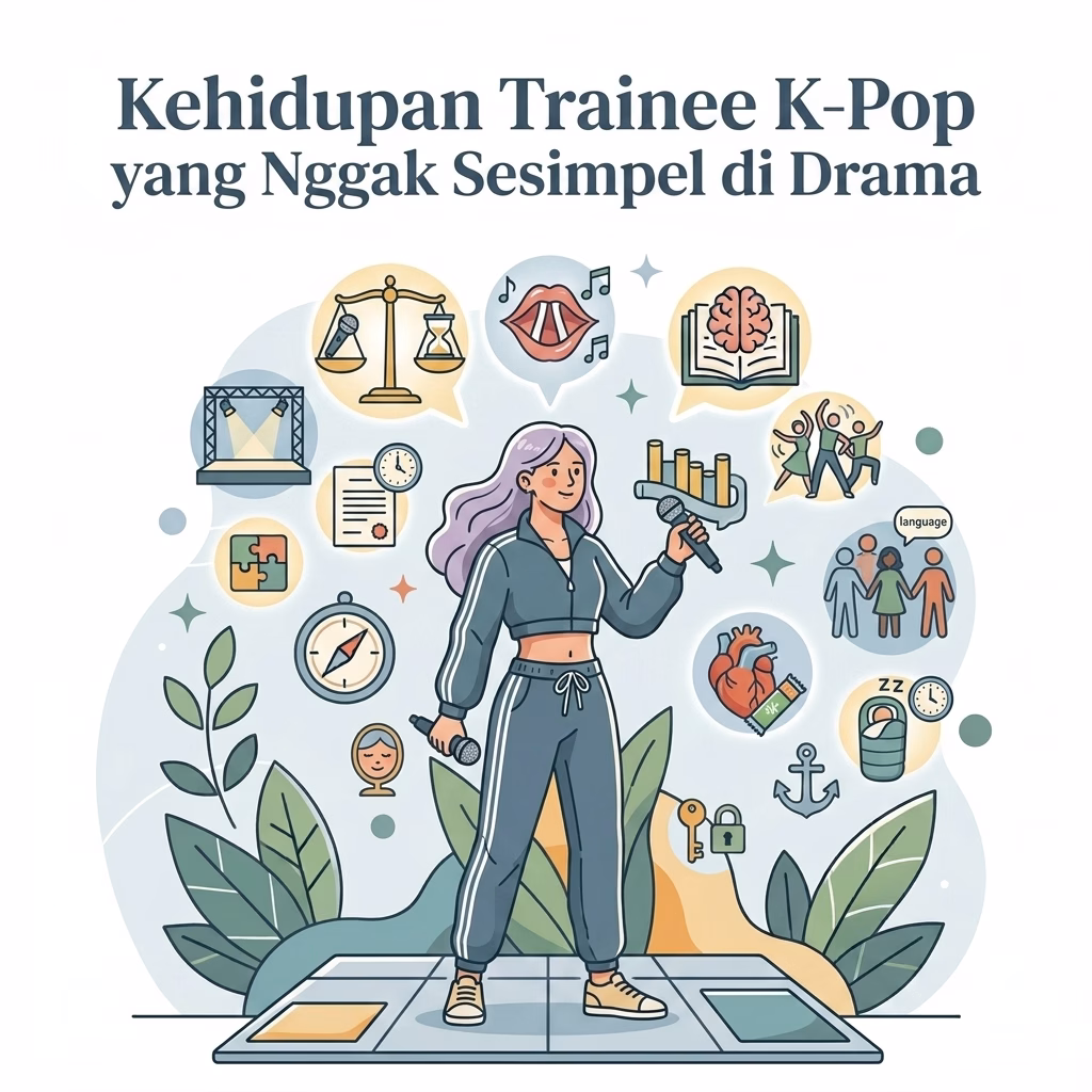 Kehidupan Trainee K-Pop yang Nggak Sesimpel di Drama
