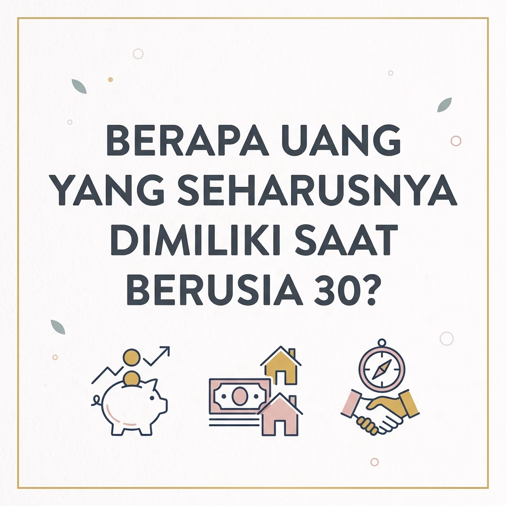 Berapa Uang yang Seharusnya Dimiliki Saat Berusia 30?