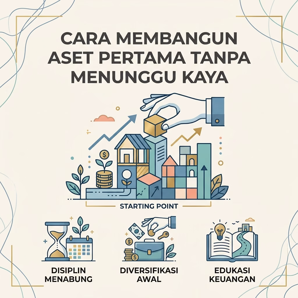 Cara Membangun Aset Pertama Tanpa Menunggu Kaya