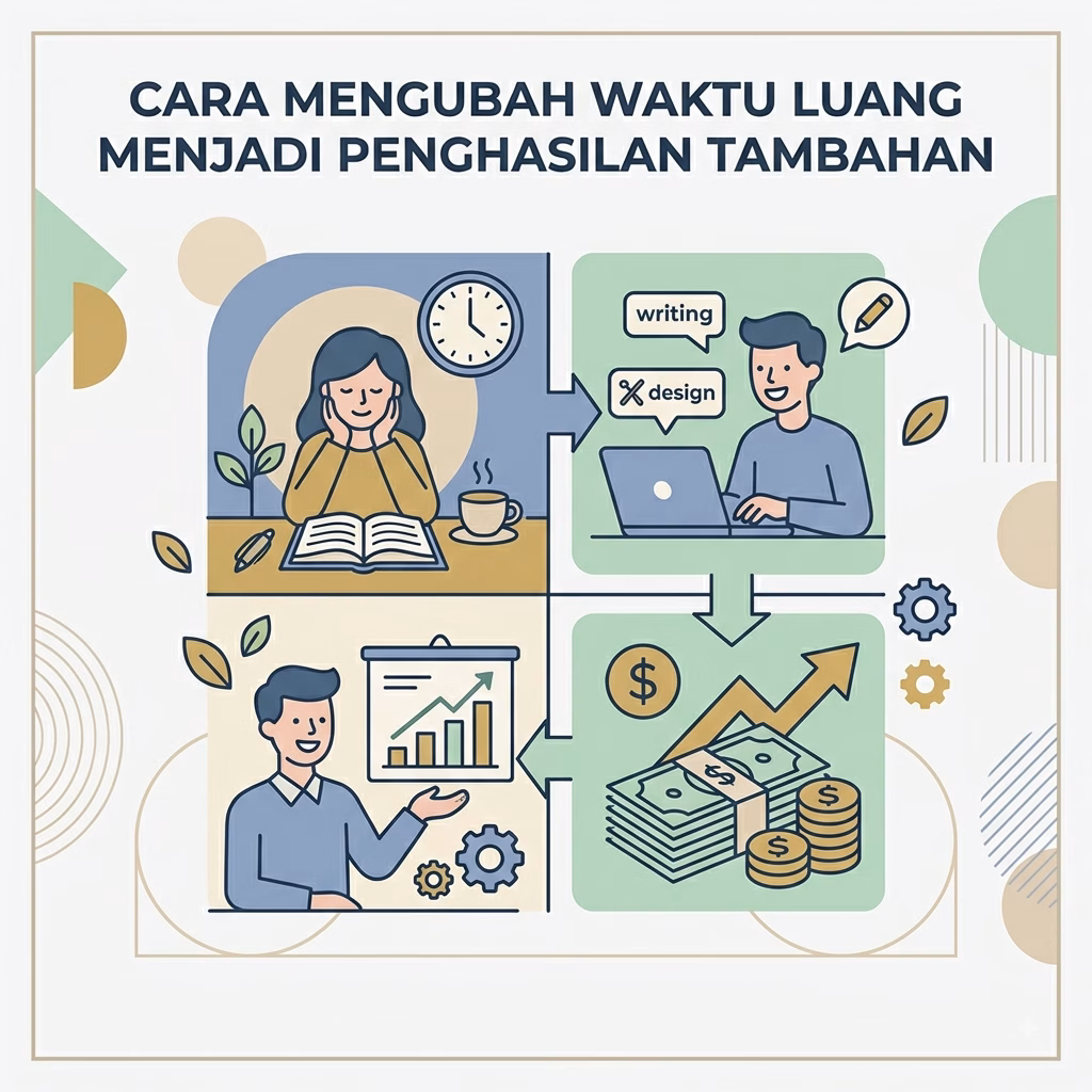 Cara Mengubah Waktu Luang Menjadi Penghasilan Tambahan