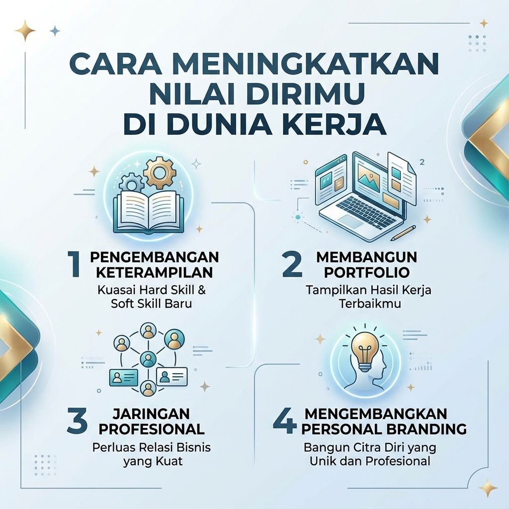 Cara Meningkatkan Nilai Dirimu di Dunia Kerja