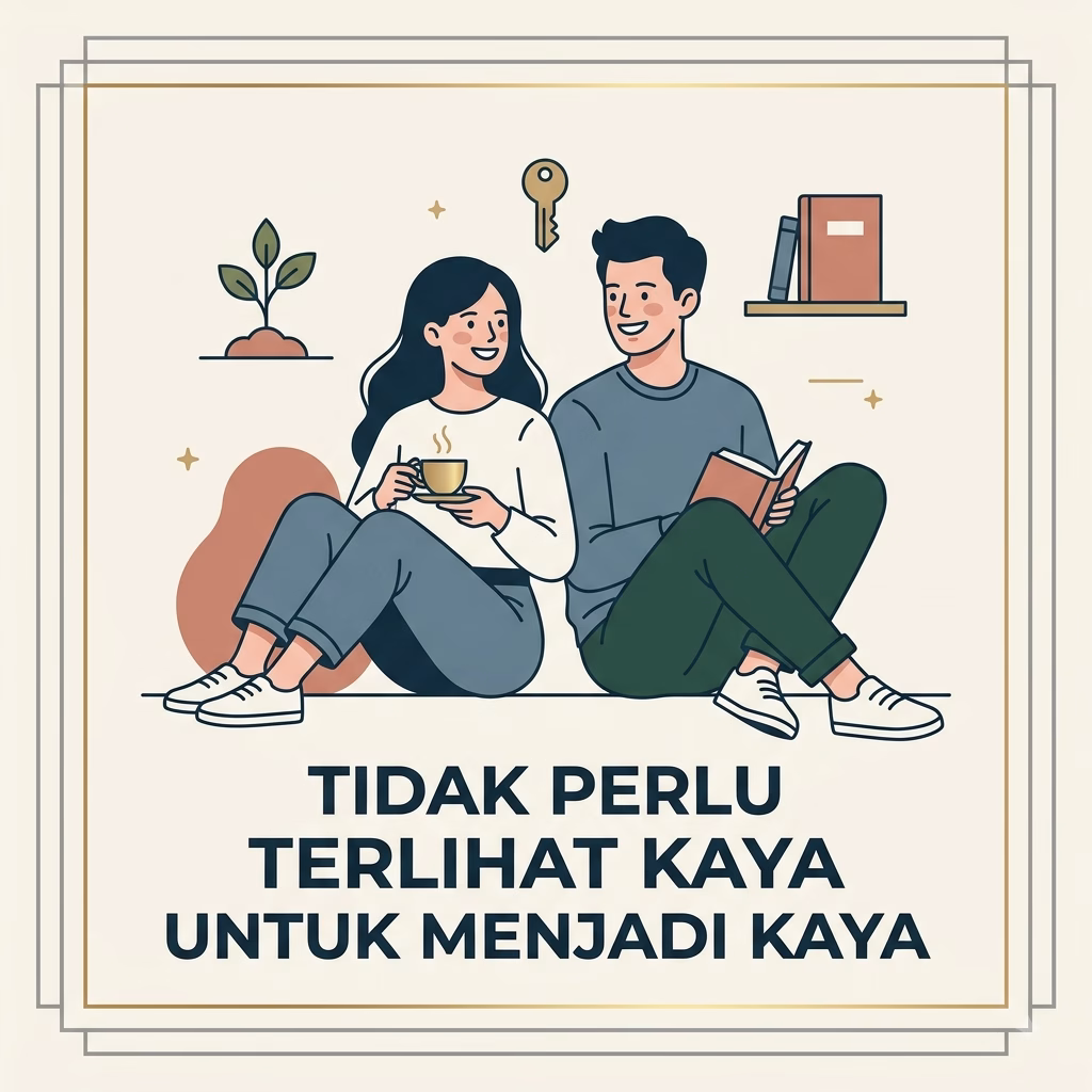 Tidak Perlu Terlihat Kaya untuk Menjadi Kaya
