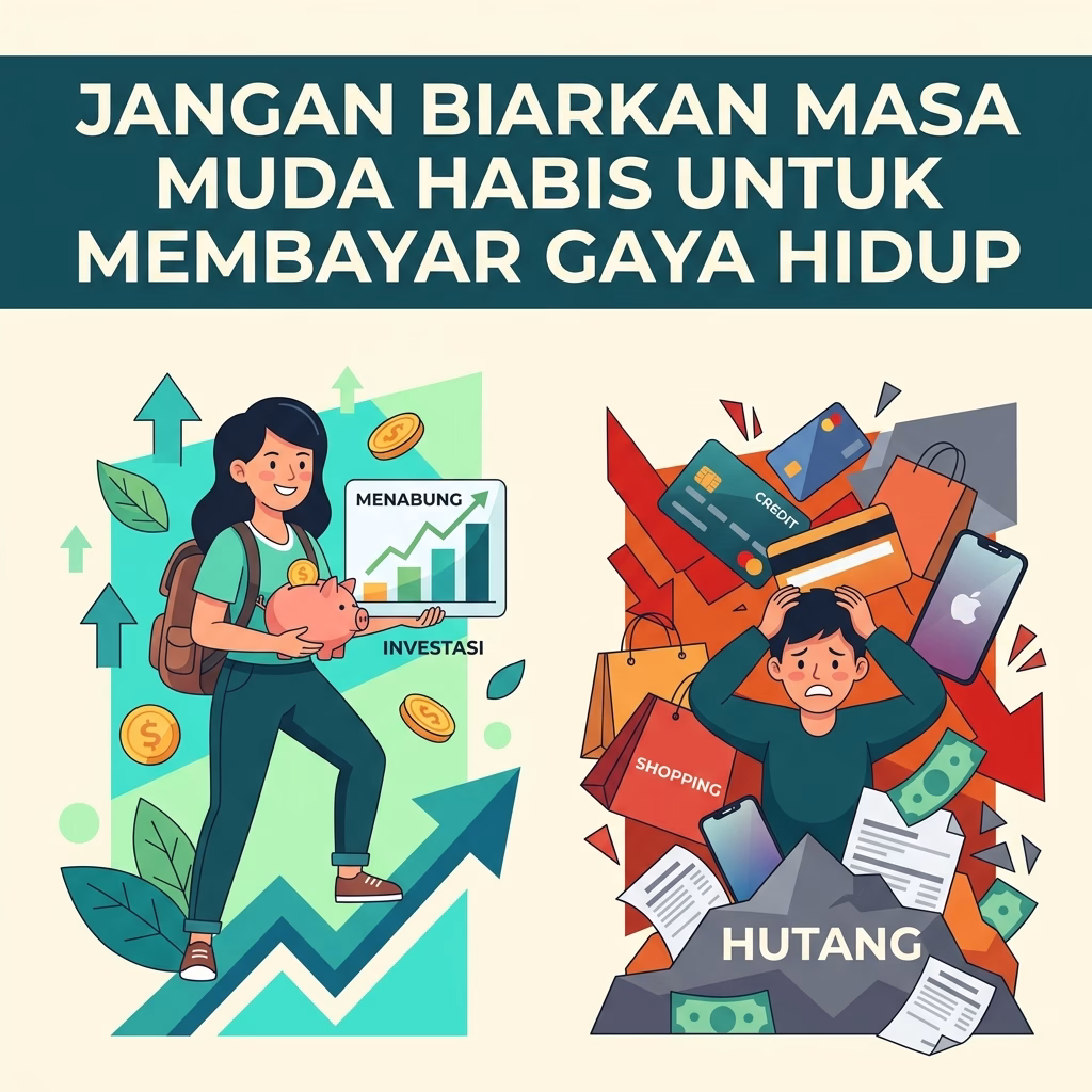 Jangan Biarkan Masa Muda Habis untuk Membayar Gaya Hidup