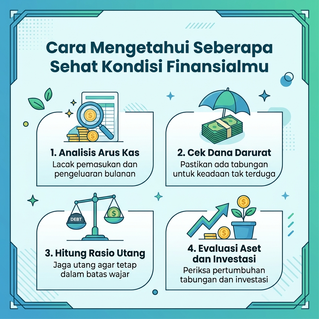 Cara Mengetahui Seberapa Sehat Kondisi Finansialmu