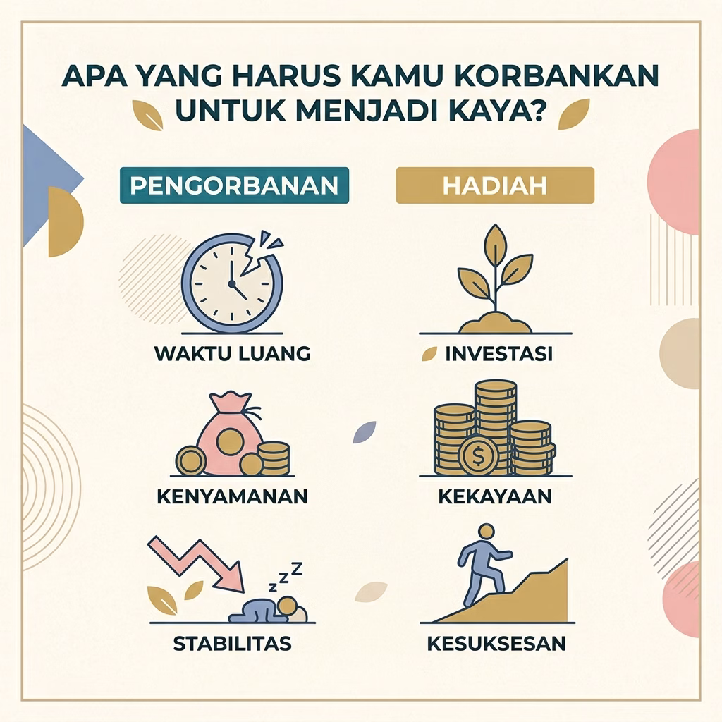 Apa yang Harus Kamu Korbankan untuk Menjadi Kaya?