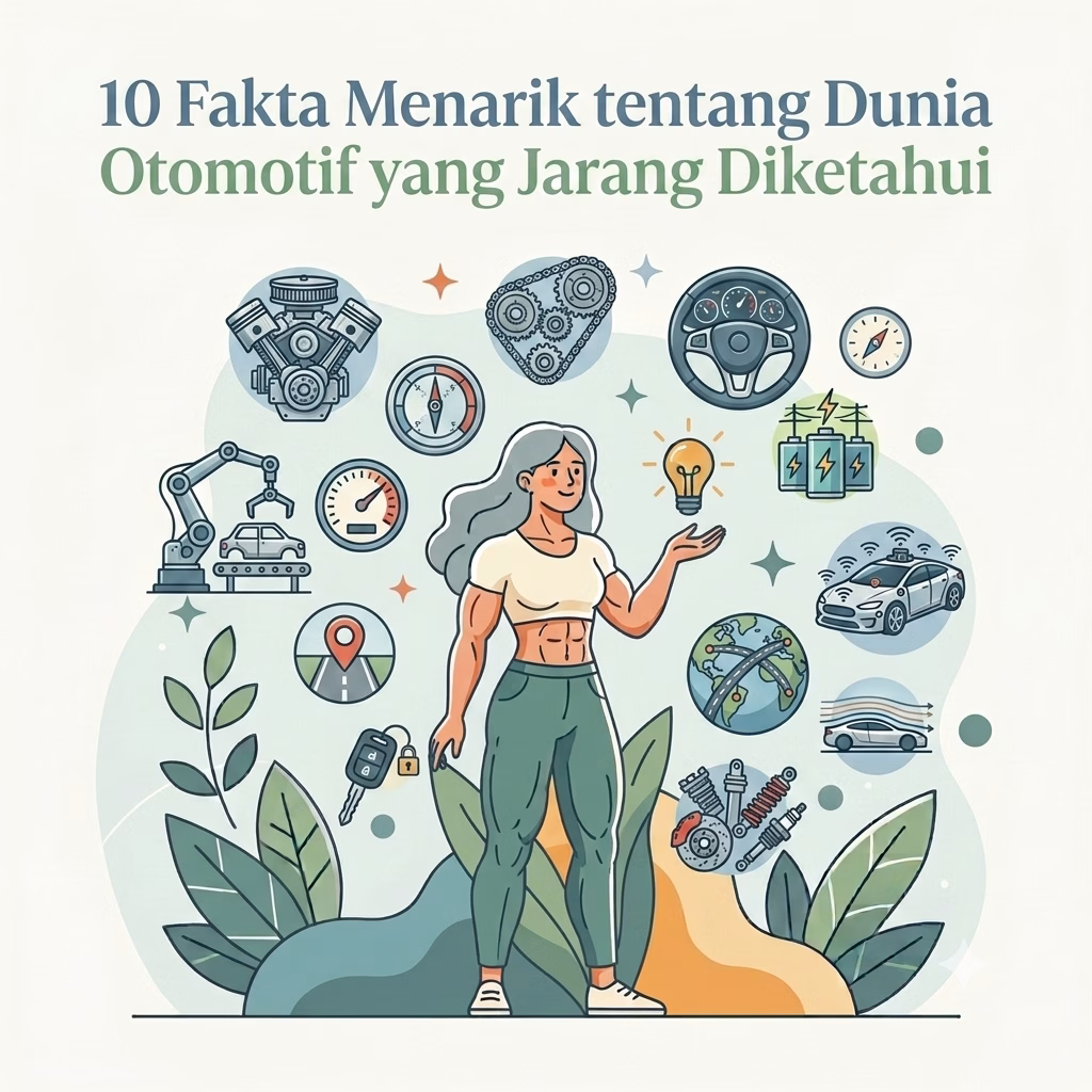 10 Fakta Menarik tentang Dunia Otomotif yang Jarang Diketahui
