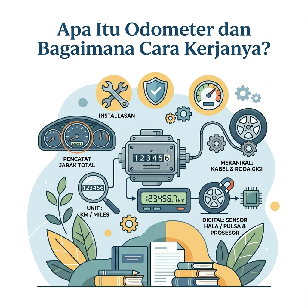Apa Itu Odometer dan Bagaimana Cara Kerjanya?