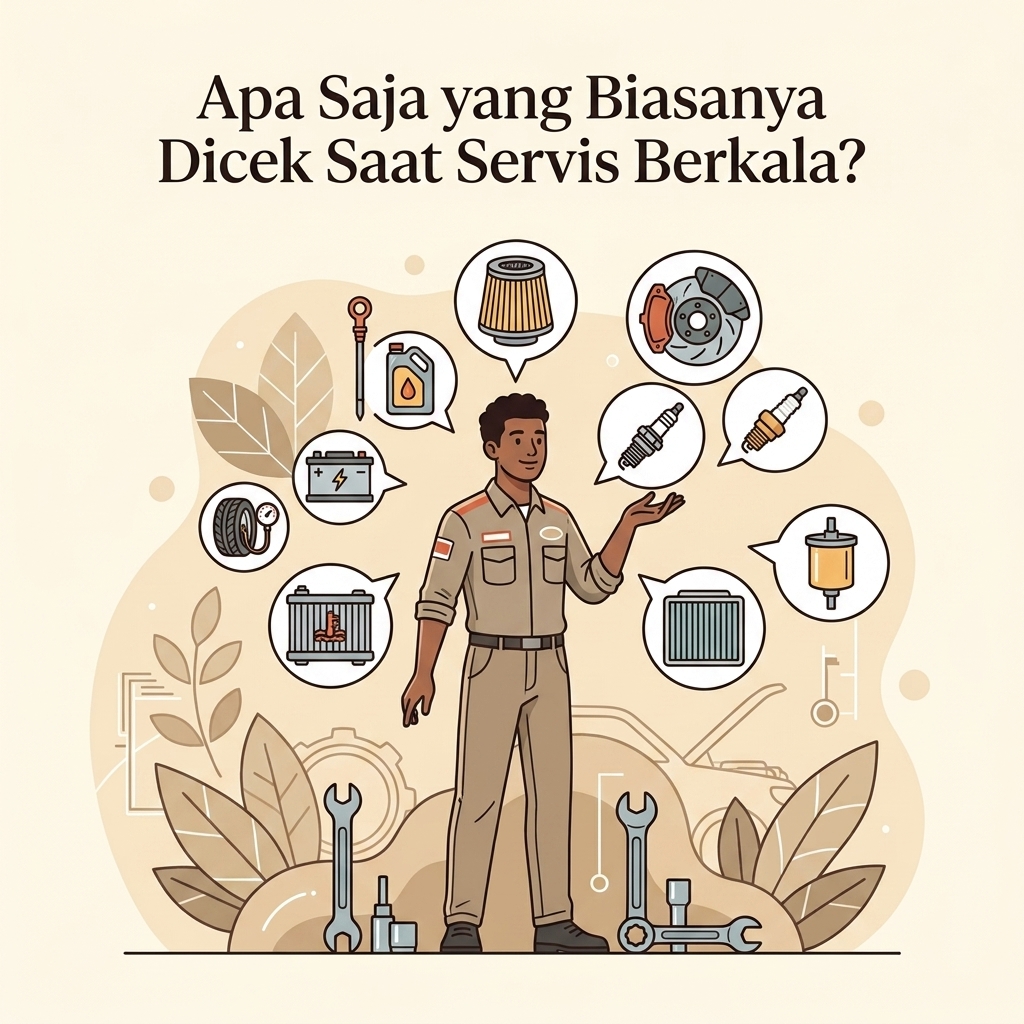 Apa Saja yang Biasanya Dicek Saat Servis Berkala?