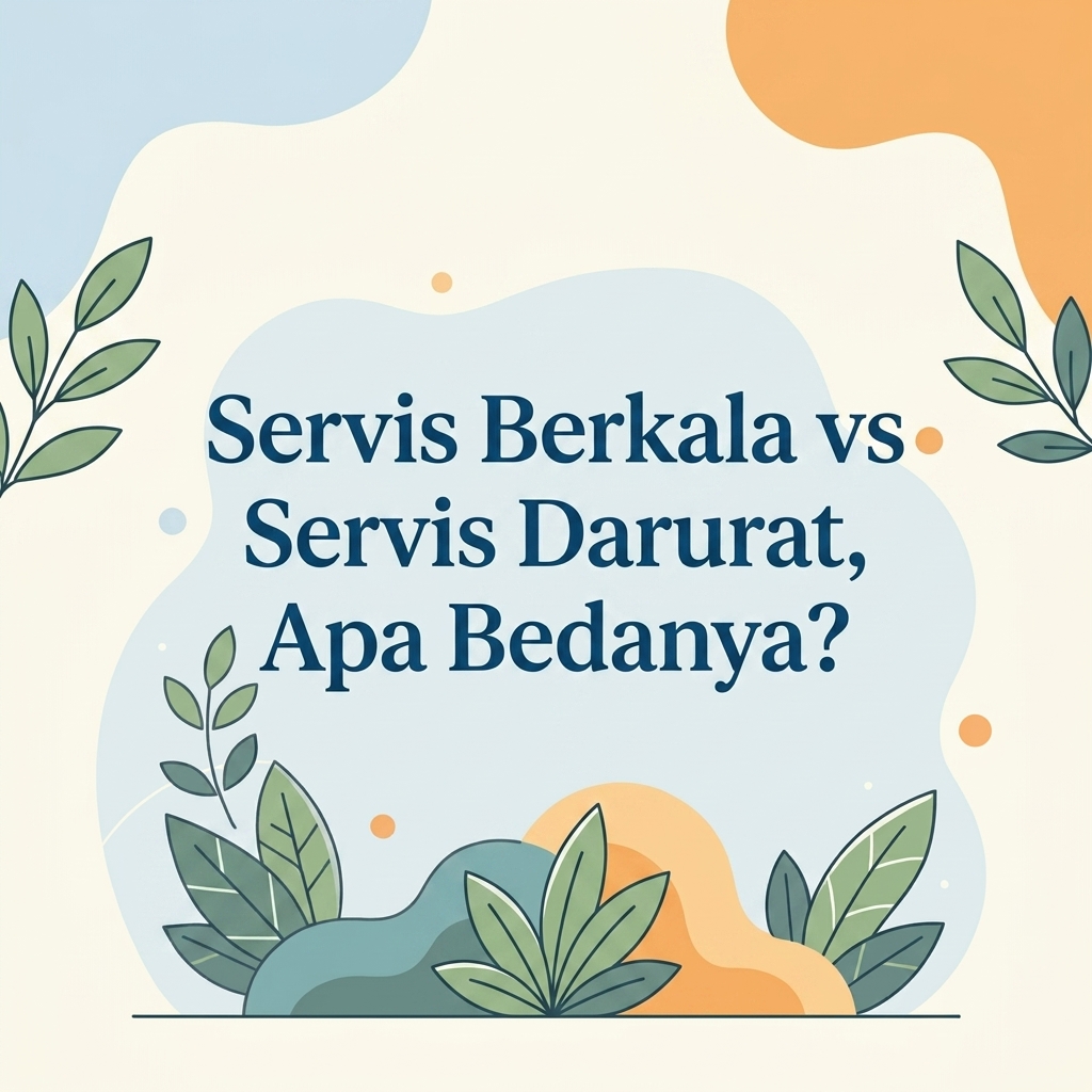 Servis Berkala vs Servis Darurat, Apa Bedanya?