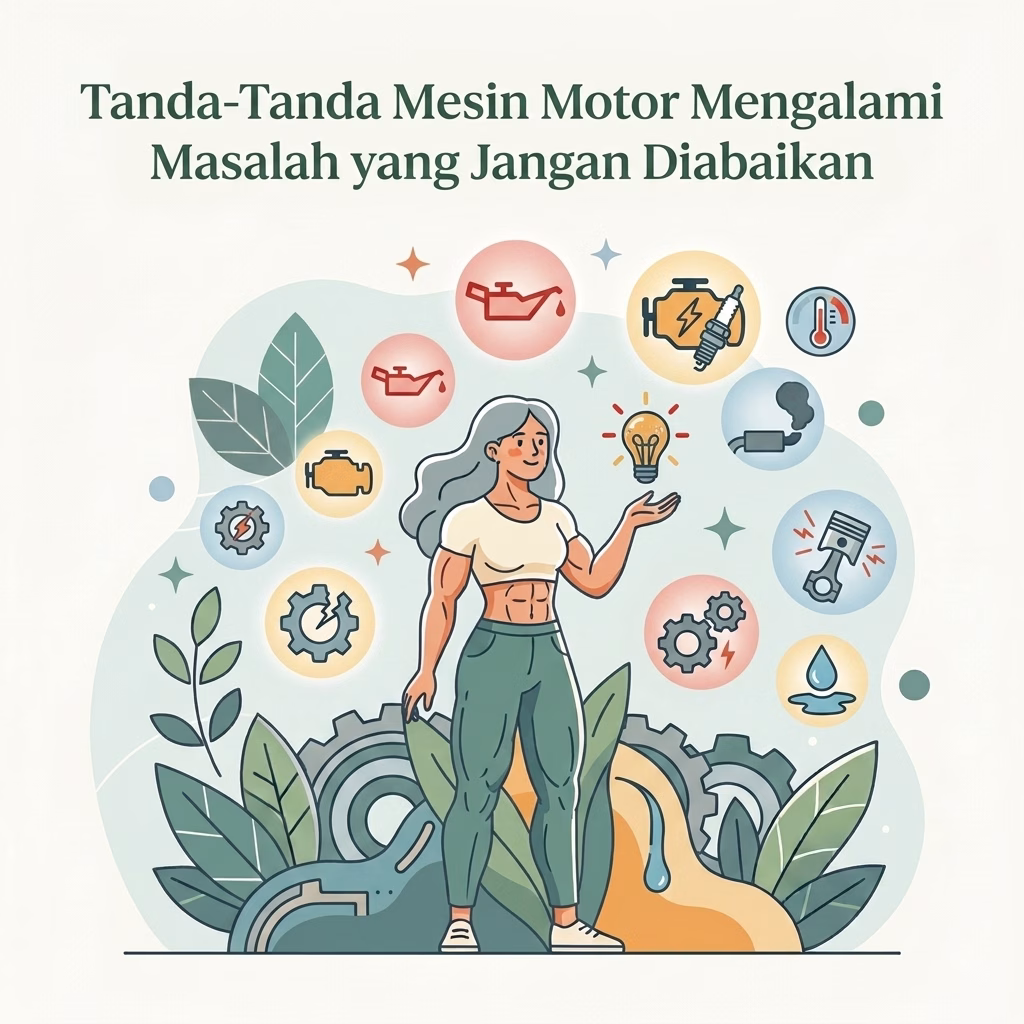 Tanda Mesin Motor Mengalami Masalah yang Jangan Diabaikan