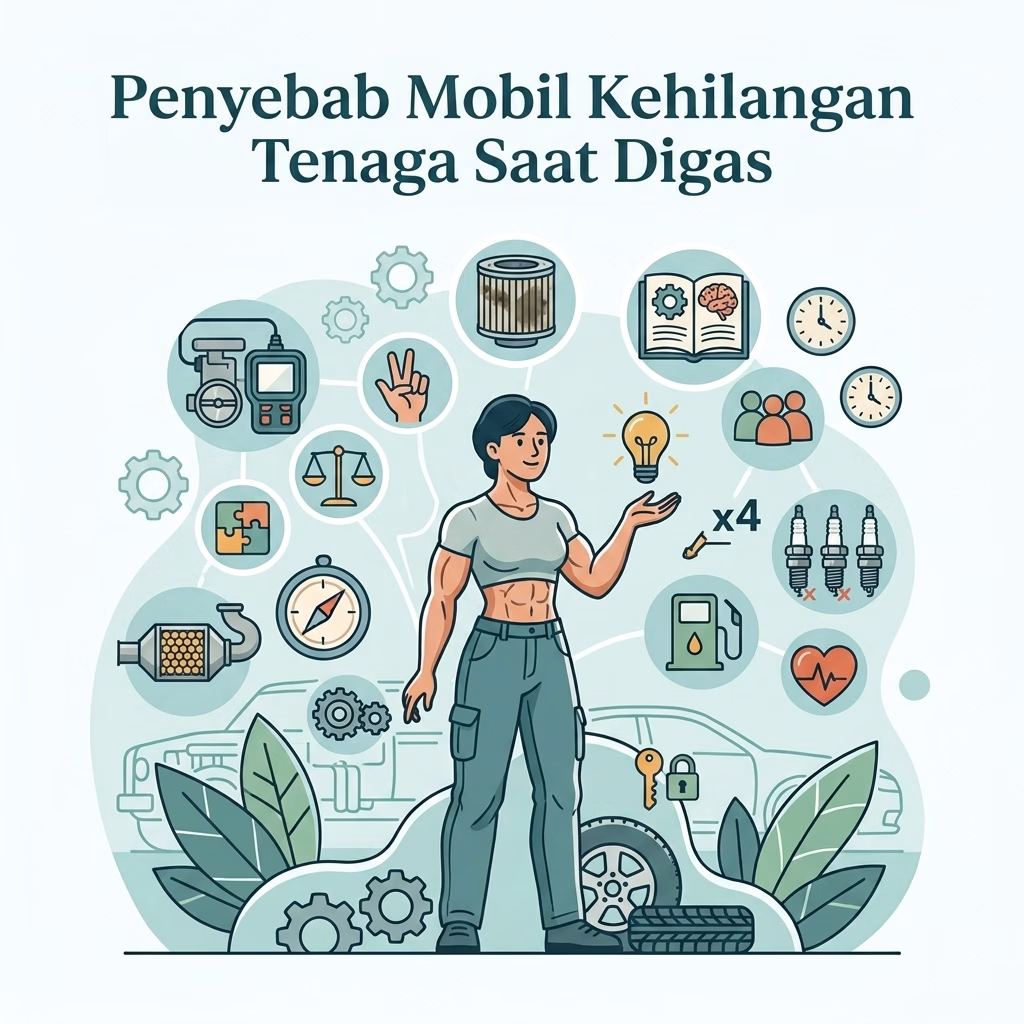 Penyebab Mobil Kehilangan Tenaga Saat Digas