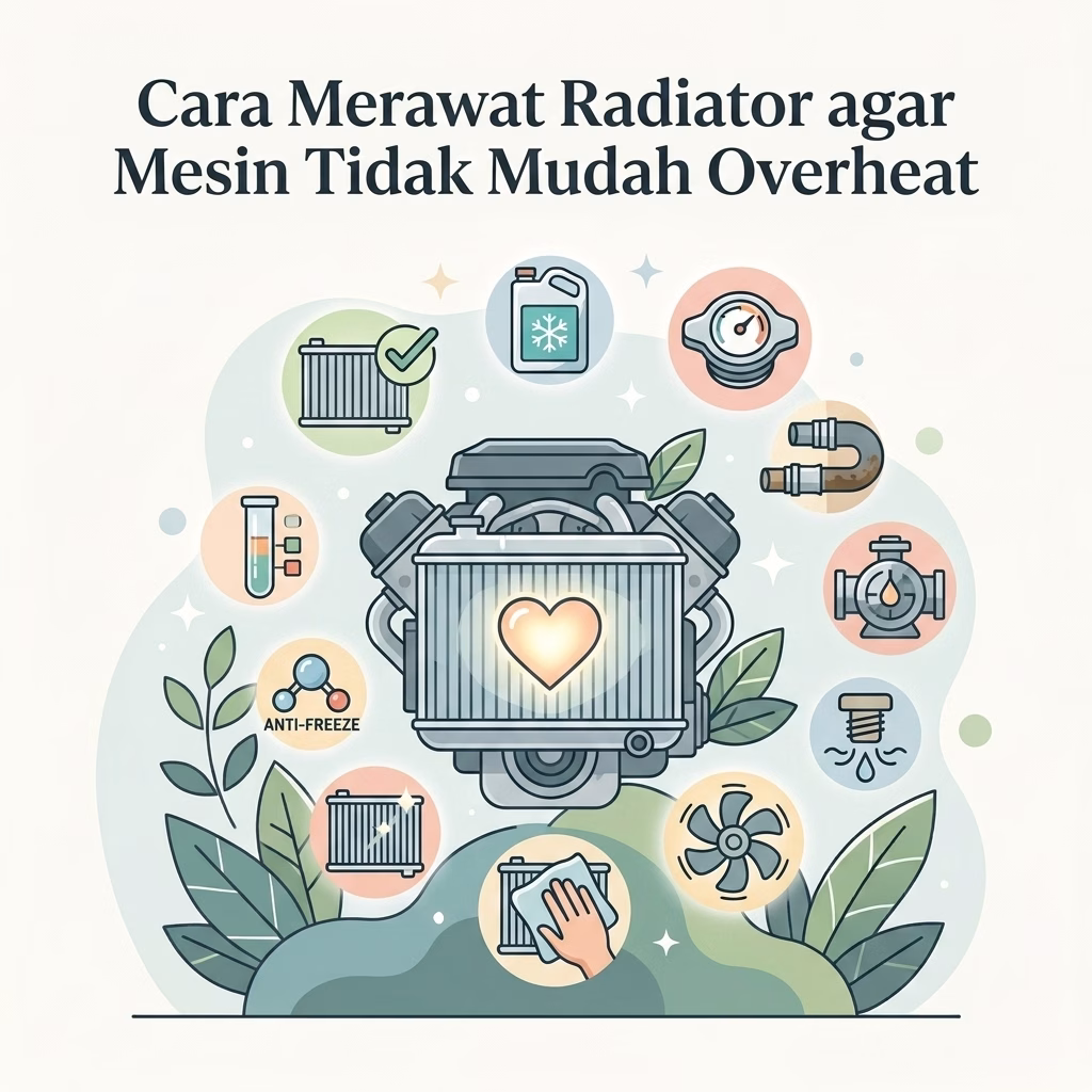 Cara Merawat Radiator agar Mesin Tidak Mudah Over