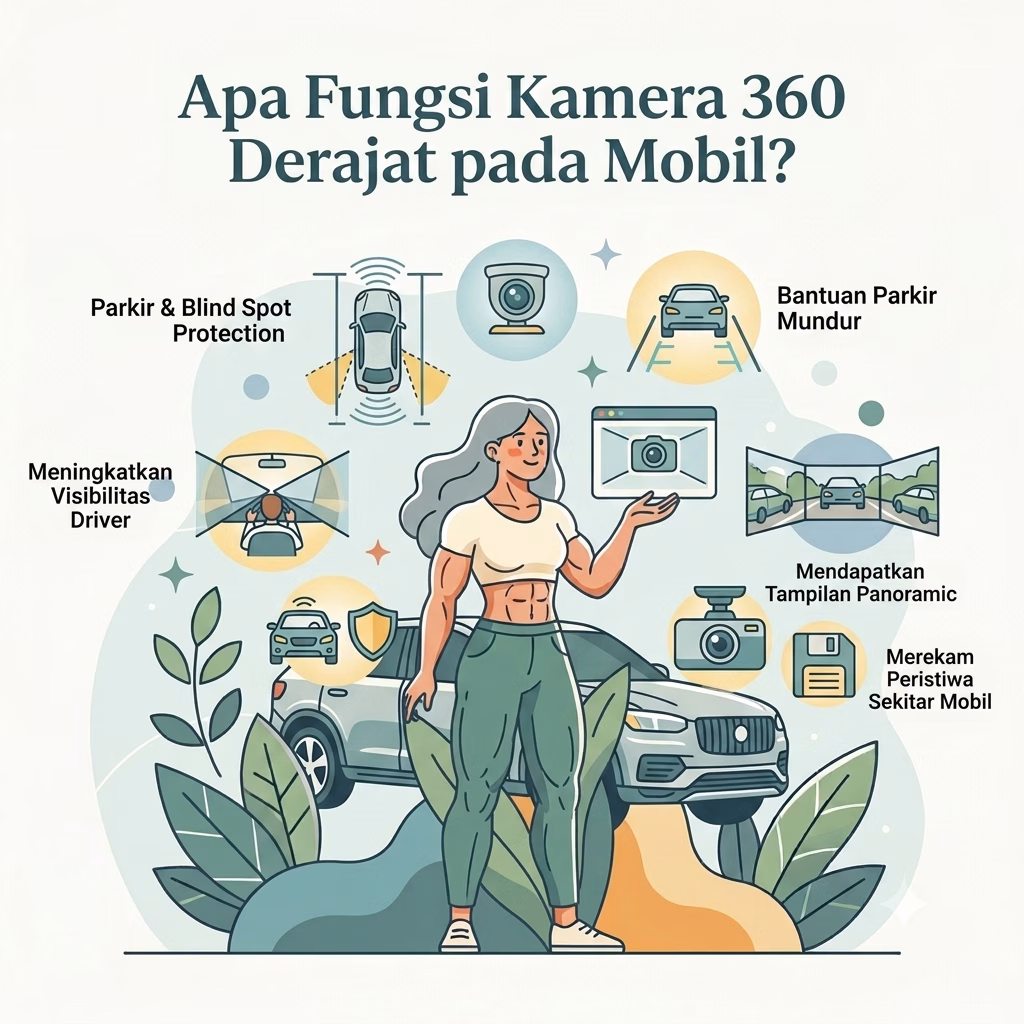 Apa Fungsi Kamera 360 Derajat pada Mobil?