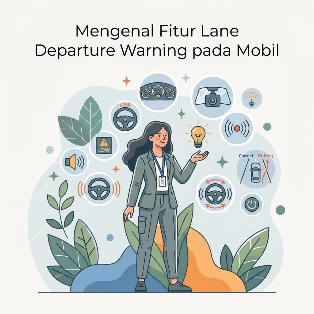 Mengenal Fitur Lane Departure Warning pada Mobil