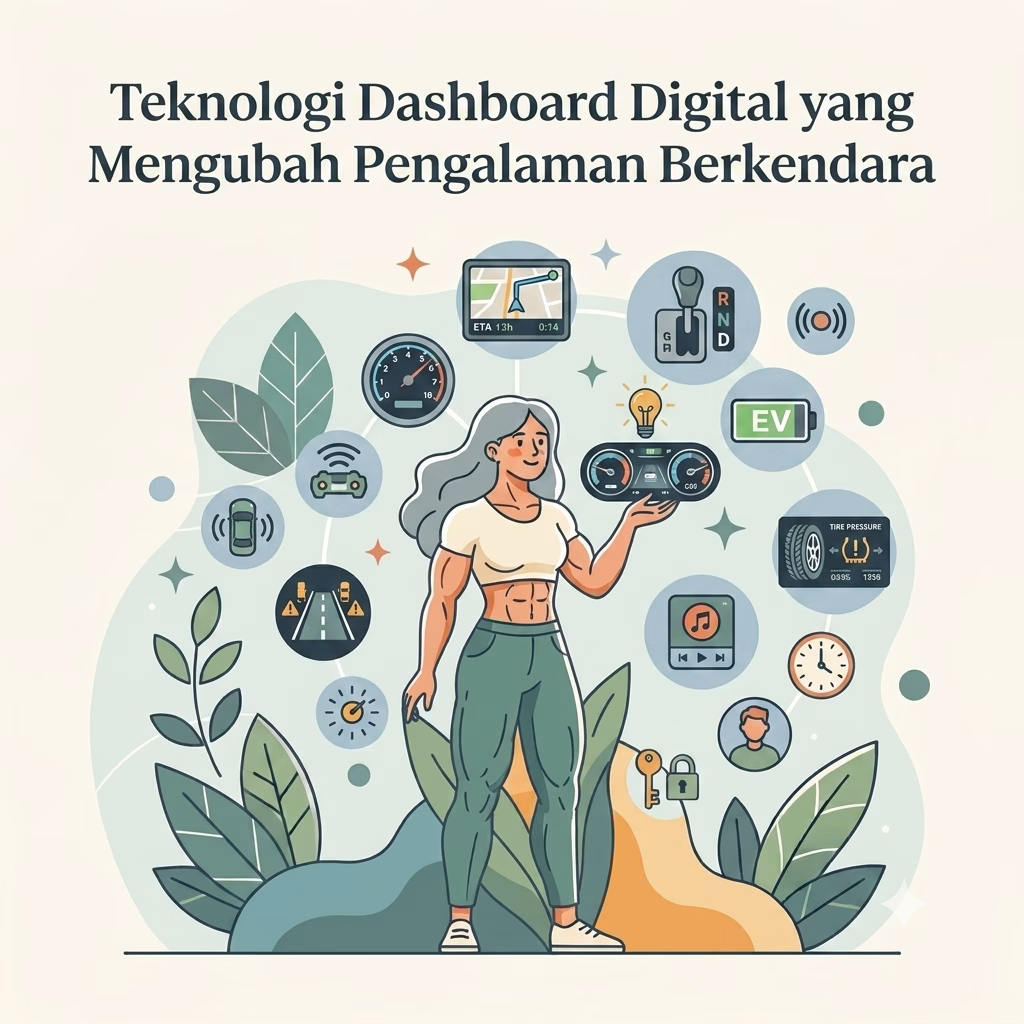 Teknologi Dashboard Digital Mengubah Pengalaman Berkendara