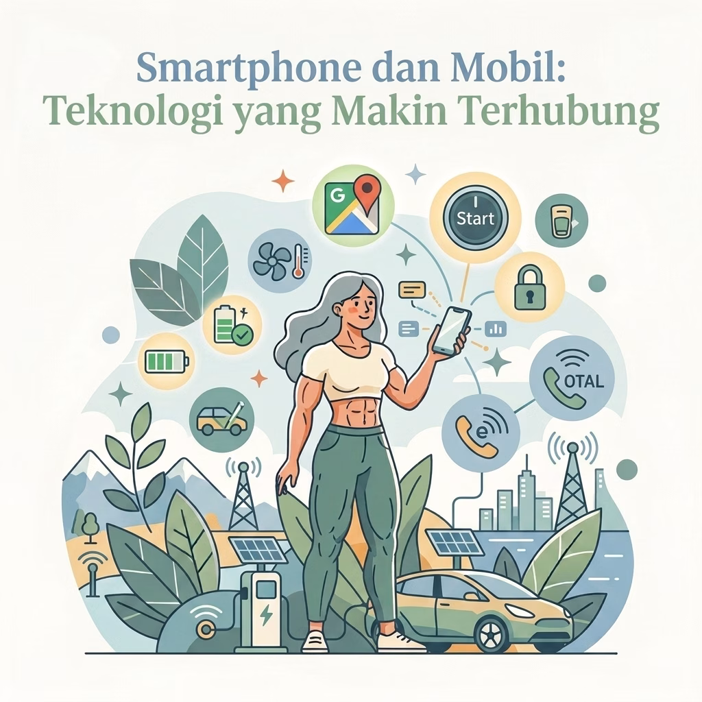 Smartphone dan Mobil: Teknologi yang Makin Terhubung