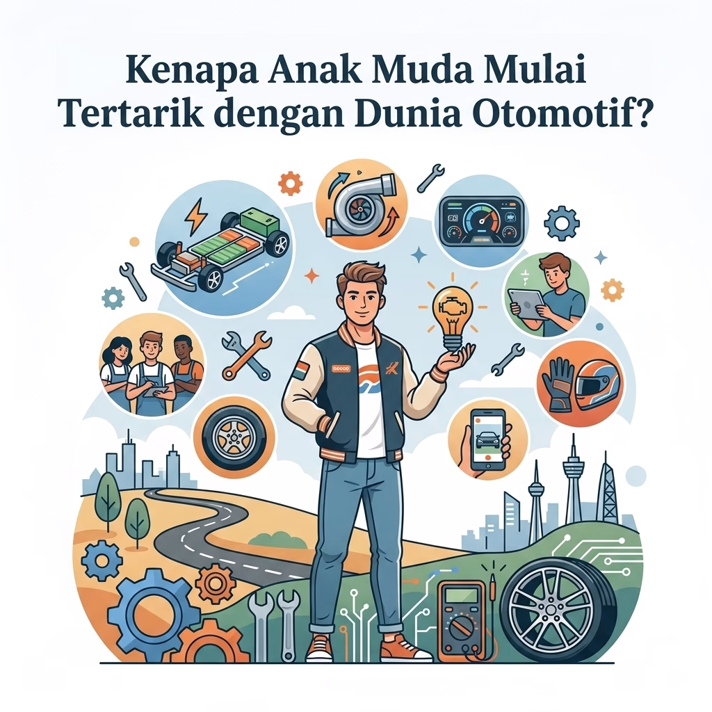 Kenapa Anak Muda Mulai Tertarik dengan Dunia Otomotif?
