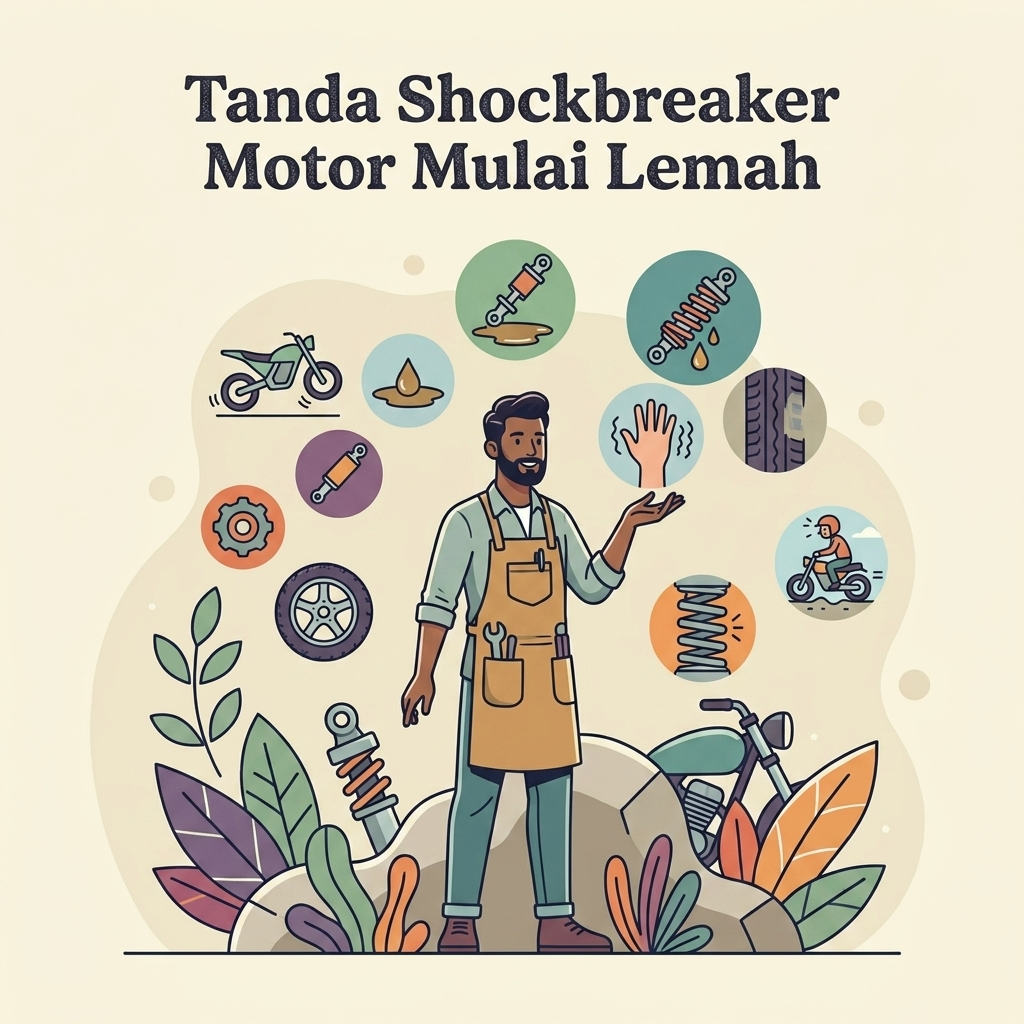 Tanda Shockbreaker Motor Mulai Lemah