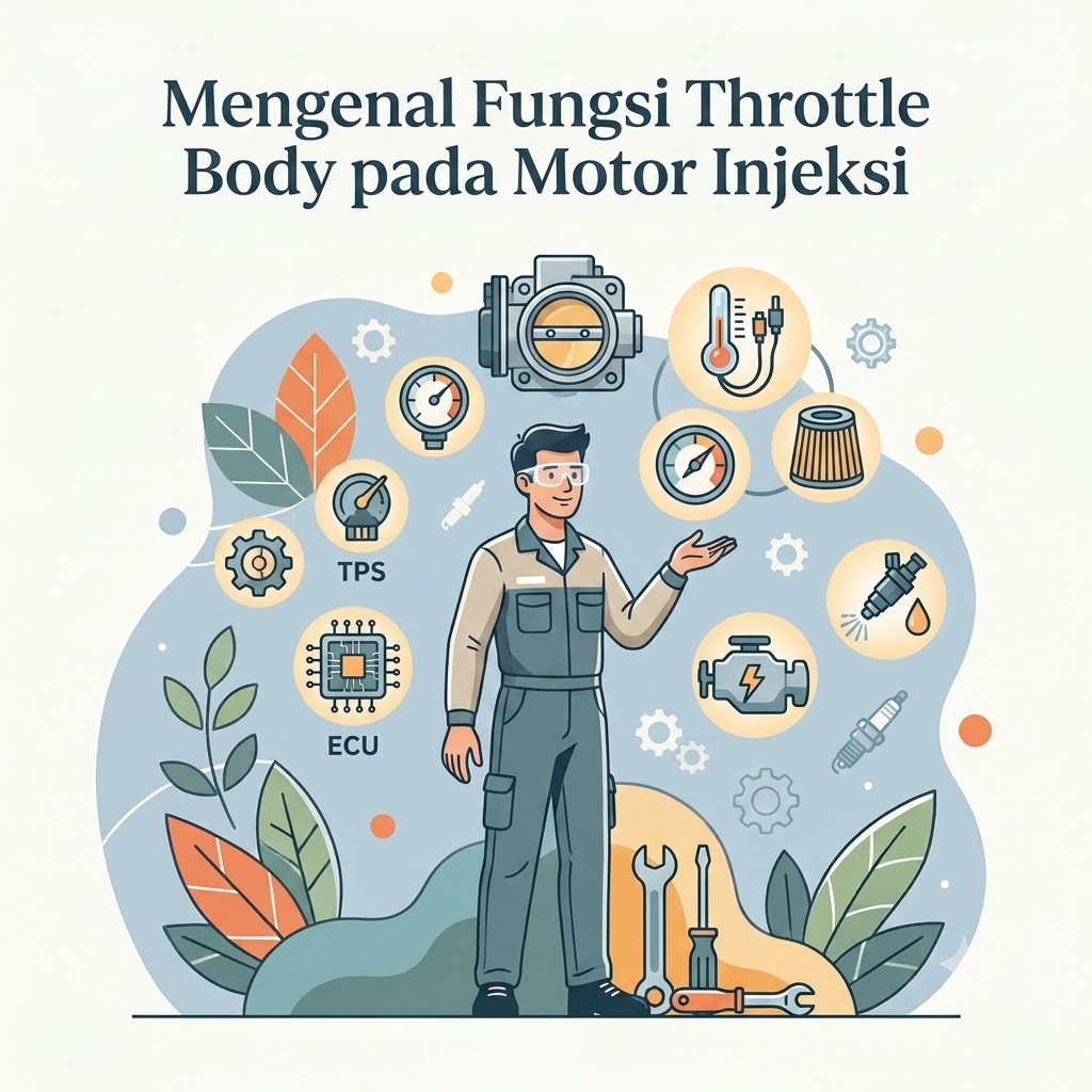 Mengenal Fungsi Throttle Body pada Motor Injeksi