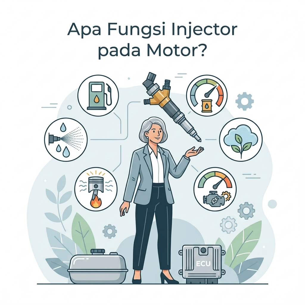 Apa Fungsi Injector pada Motor?